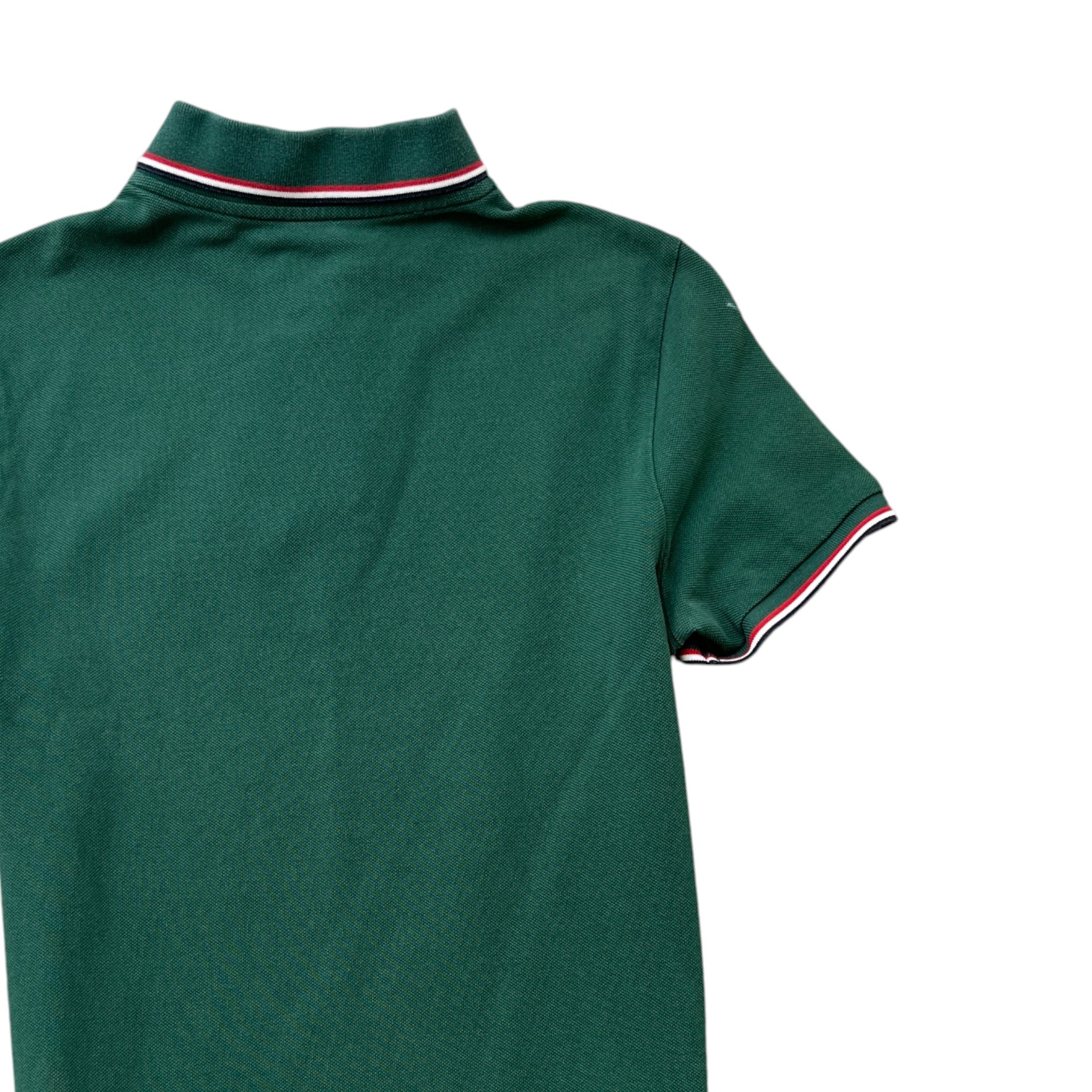 Men's Maglia Manica Corta Polo Shirt Green Size S