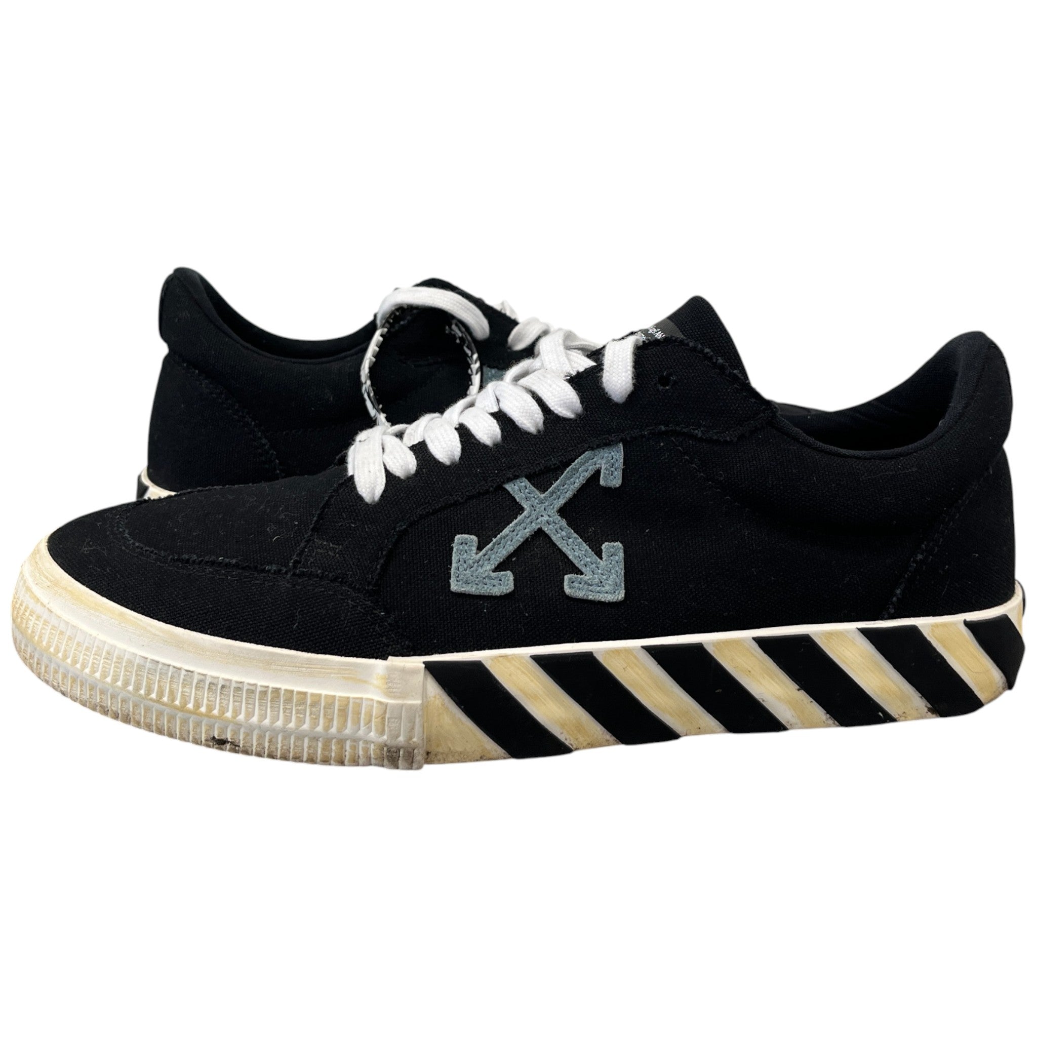 Men's Vulcanized Low Trainers Black Size EU 43 / UK 9