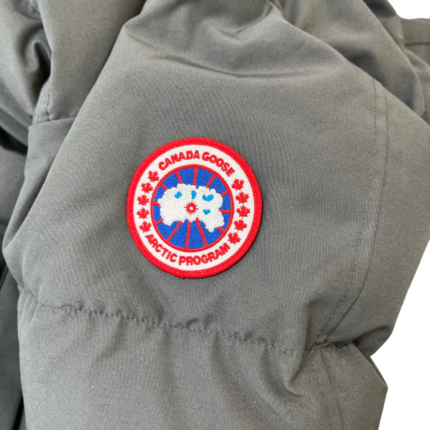 Men's Macmillan Parka Down Jacket Grey Size L