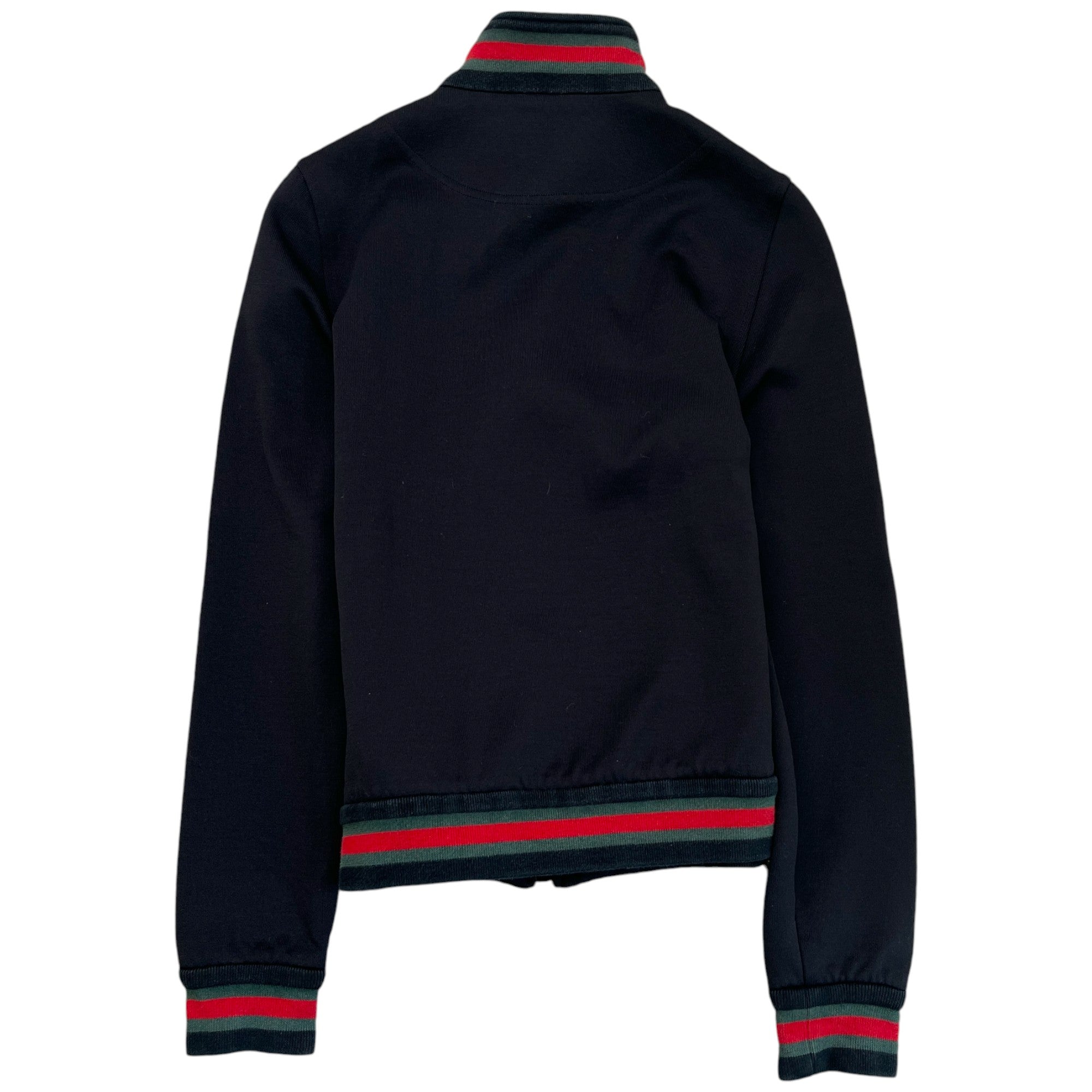 Women's Equestrian Bomber Jacket Black Size XS