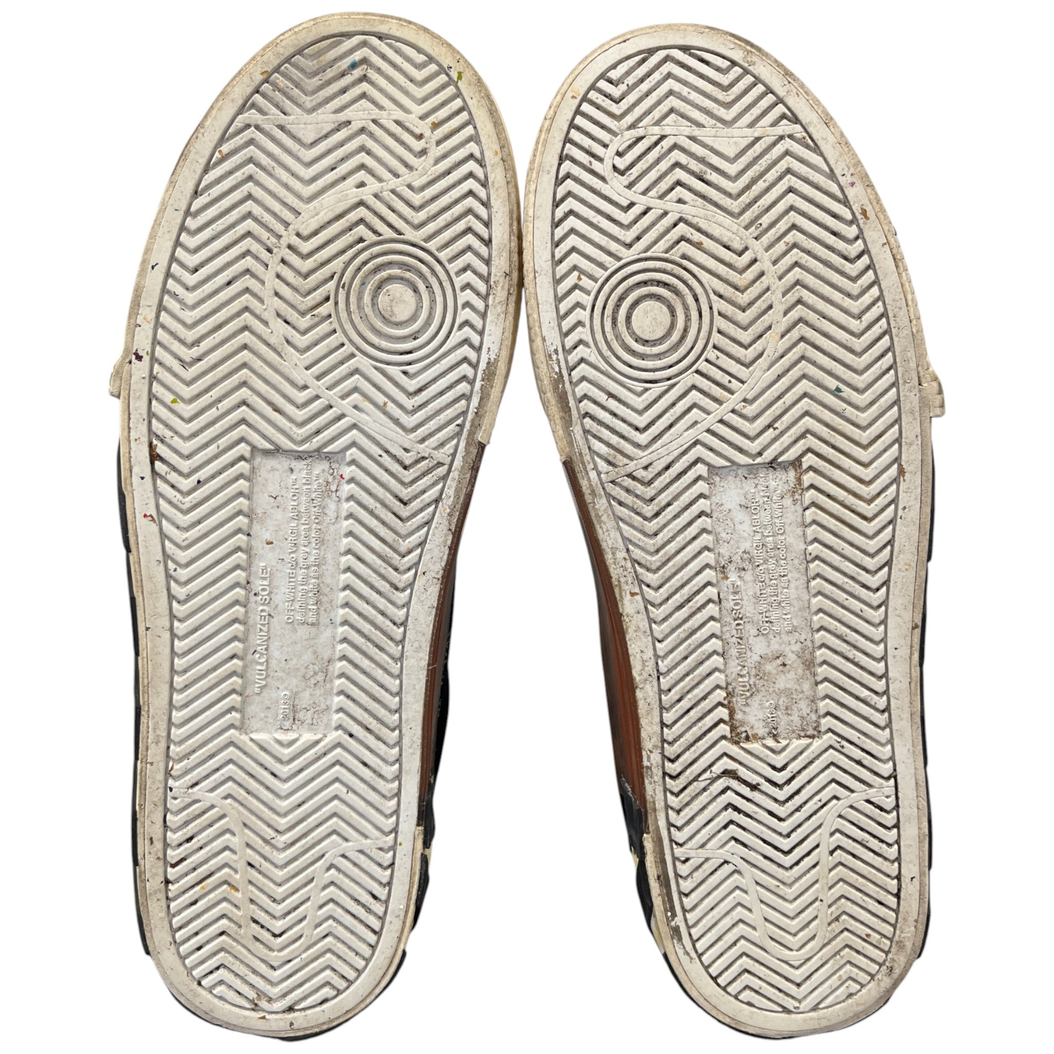 Men's Vulcanized Low Trainers Black Size EU 43 / UK 9