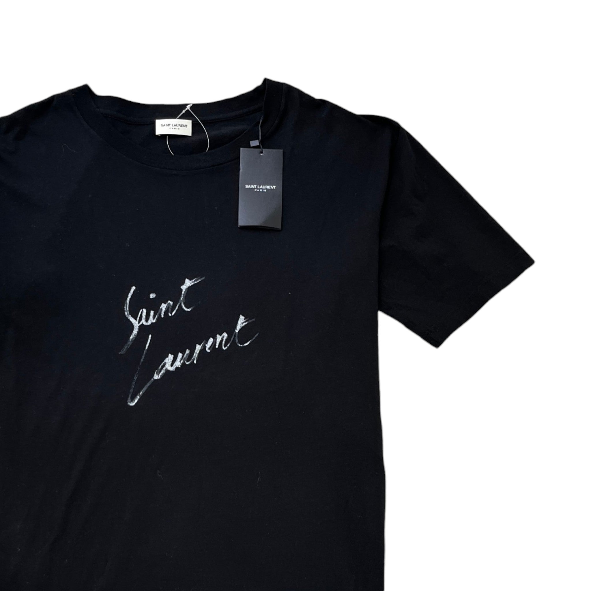 Men's Signature Logo T-Shirt Black Size S