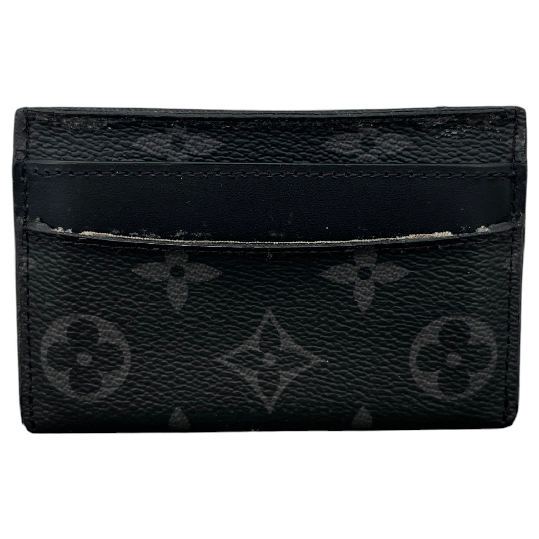 Men's Monogram Eclipse Double Card Holder Black