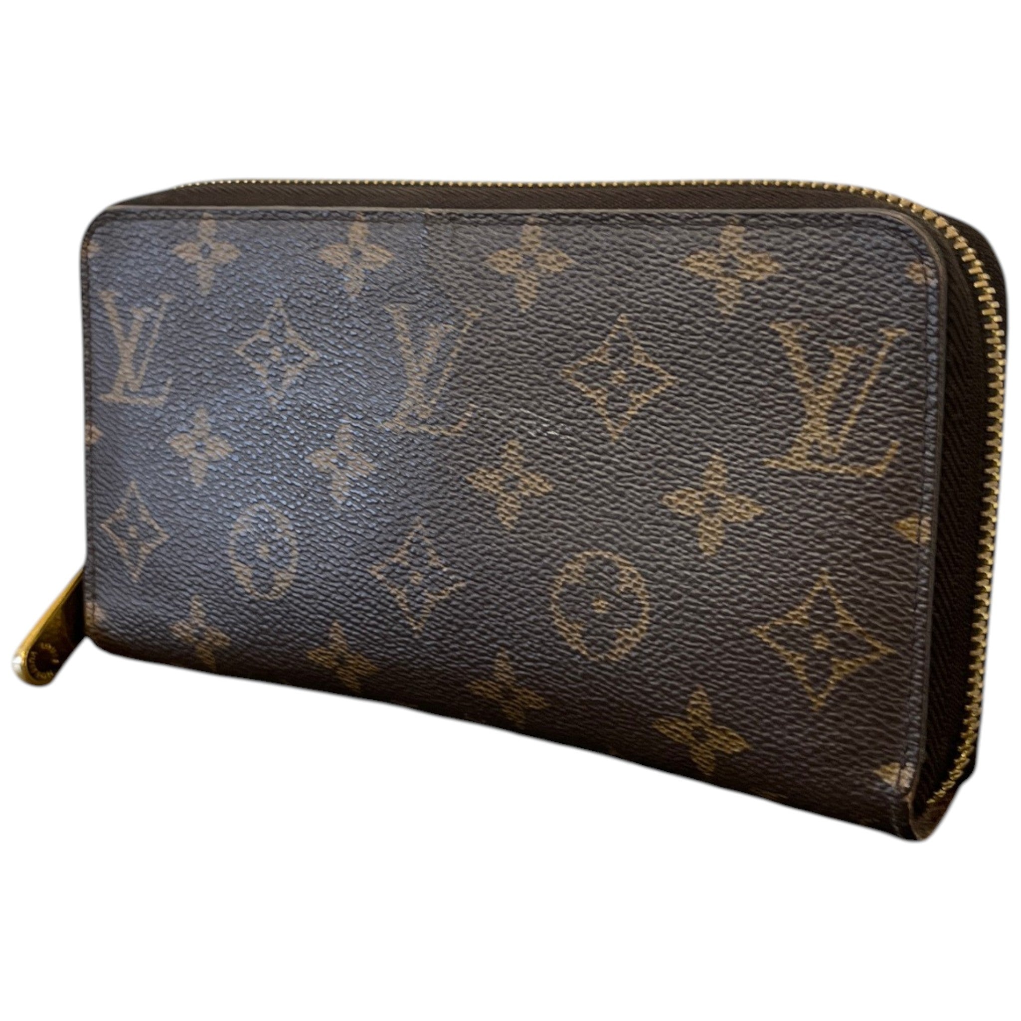 Women's Monogram Zippy Wallet Brown