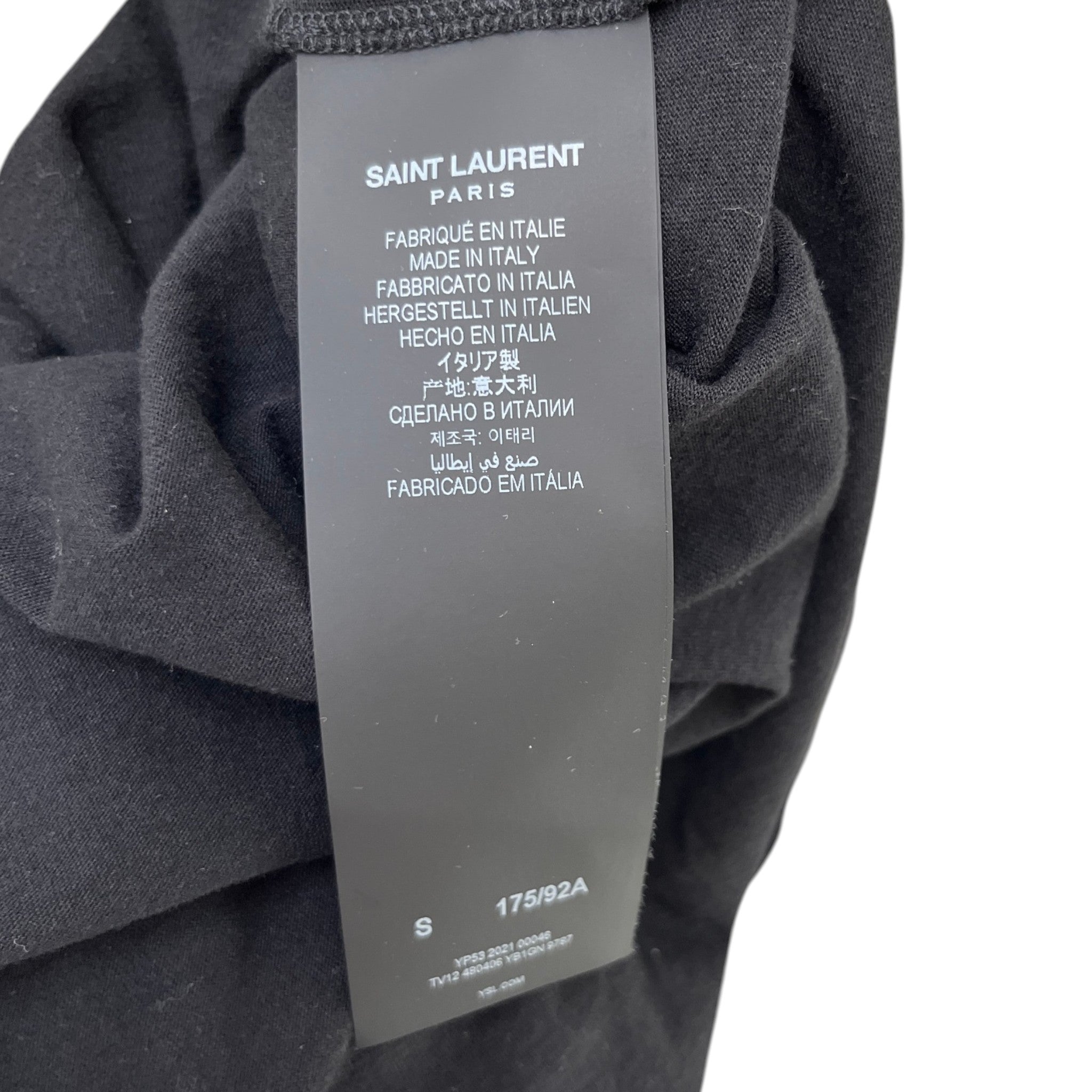 Men's Signature Logo T-Shirt Black Size S