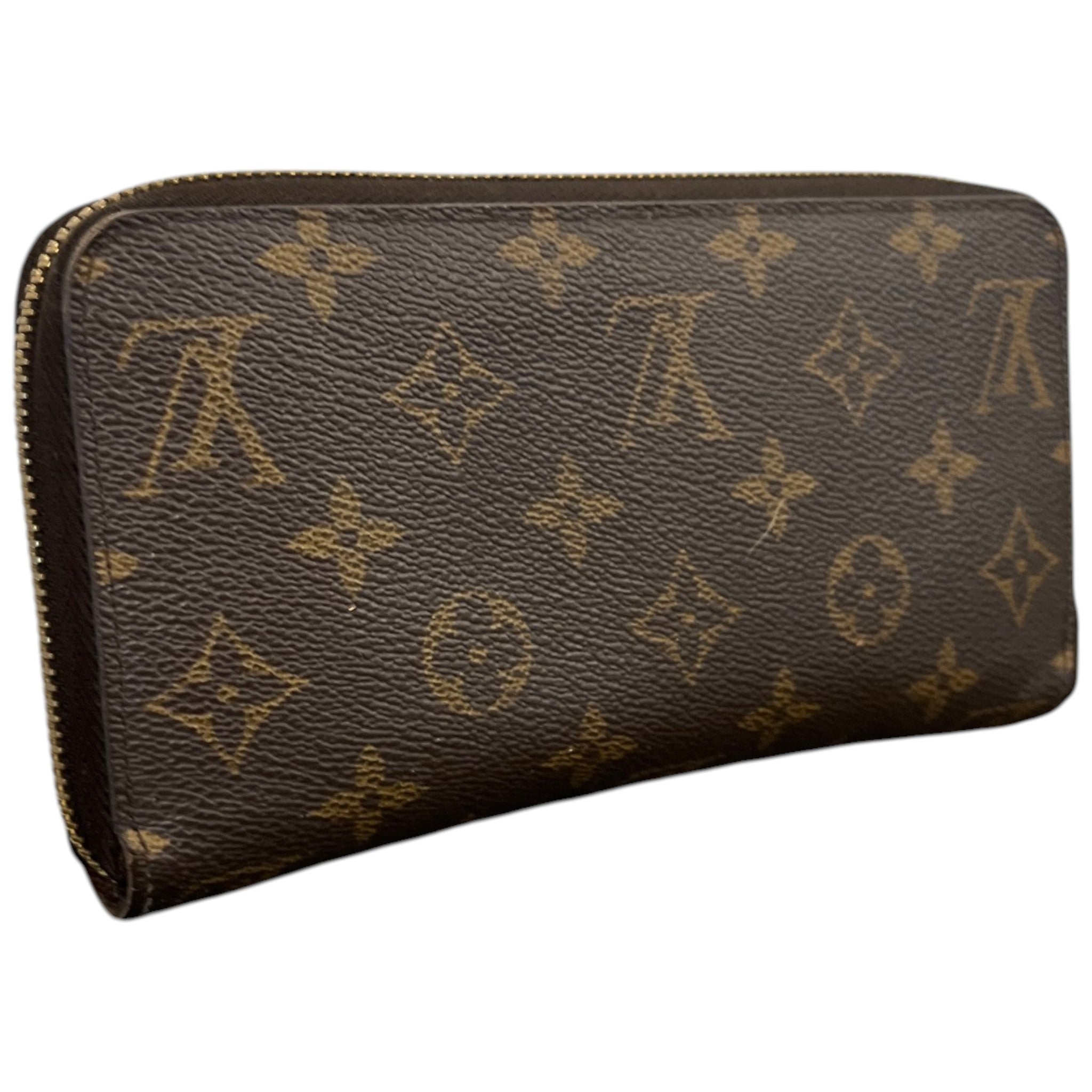 Women's Monogram Zippy Wallet Brown