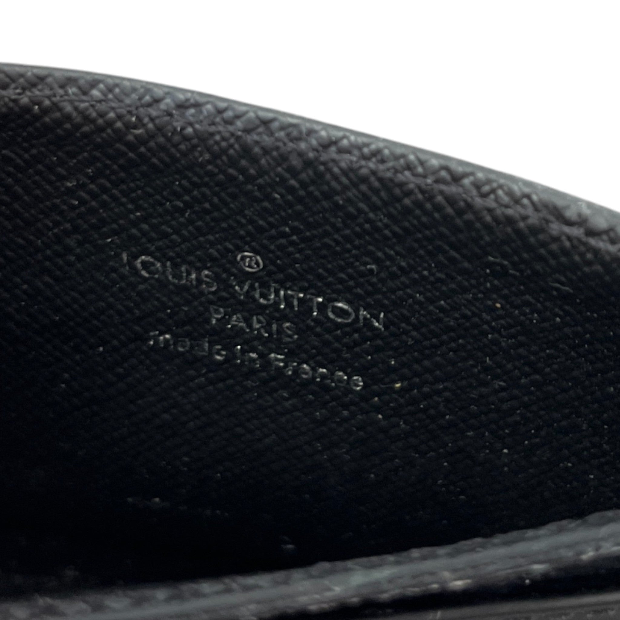 Men's Monogram Eclipse Double Card Holder Black