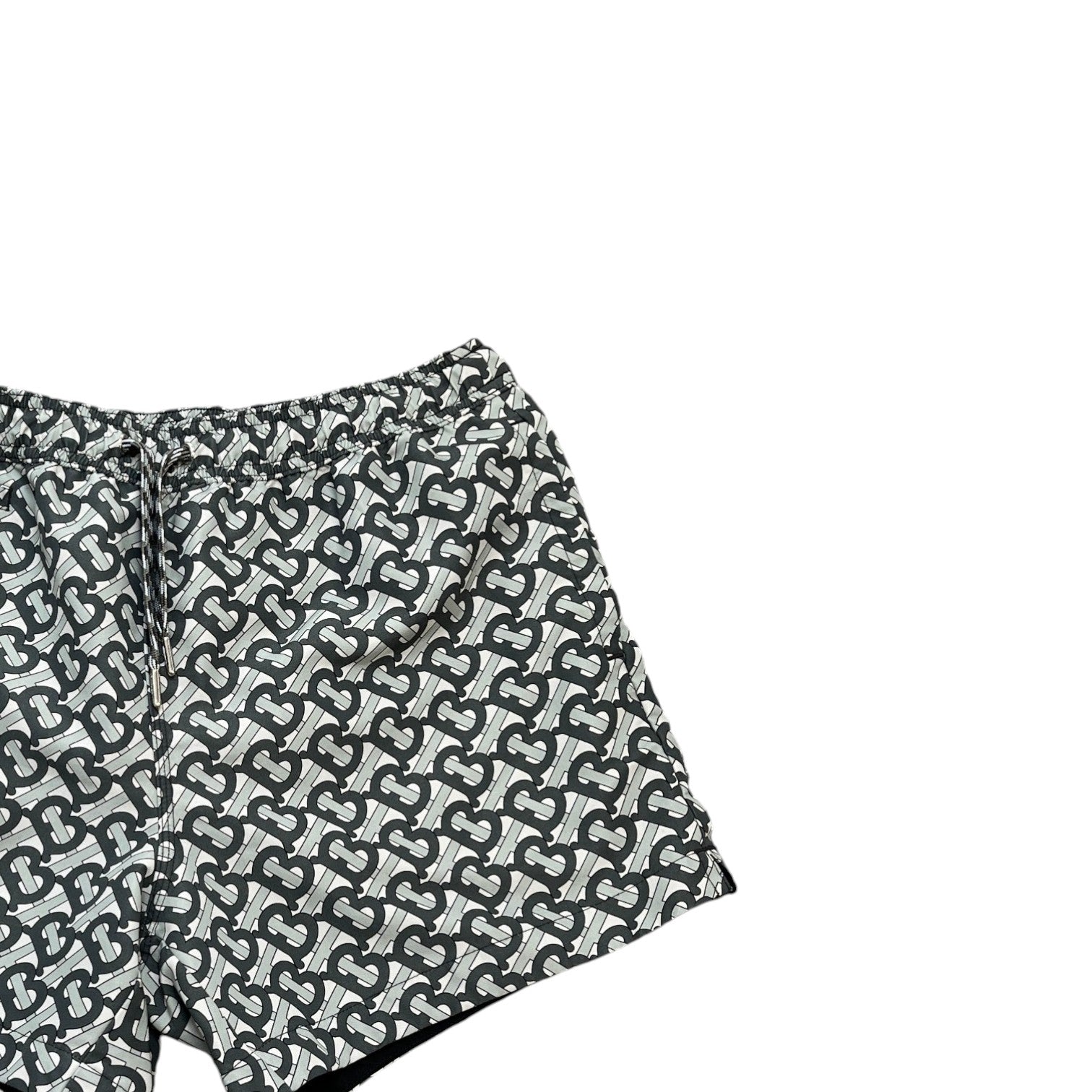 Men's Bt Monogram Swim Shorts Grey Size S