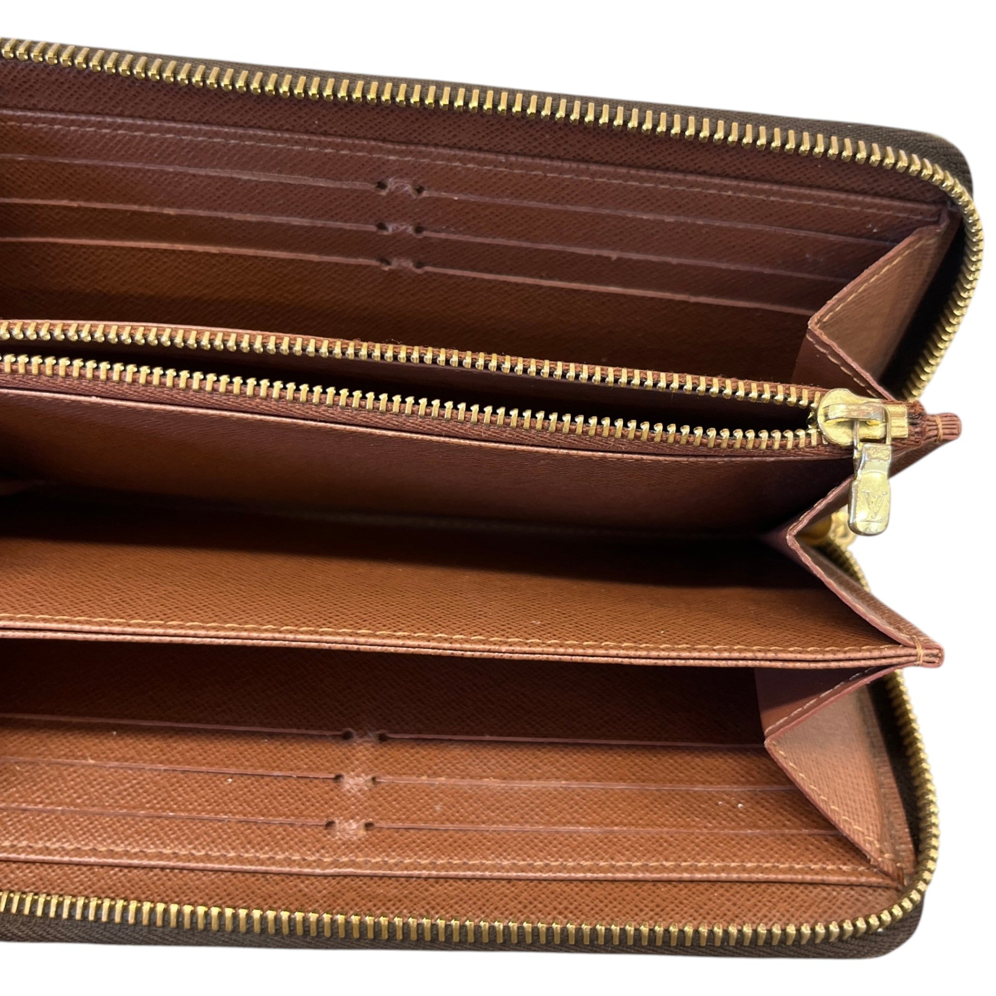Women's Monogram Zippy Wallet Brown