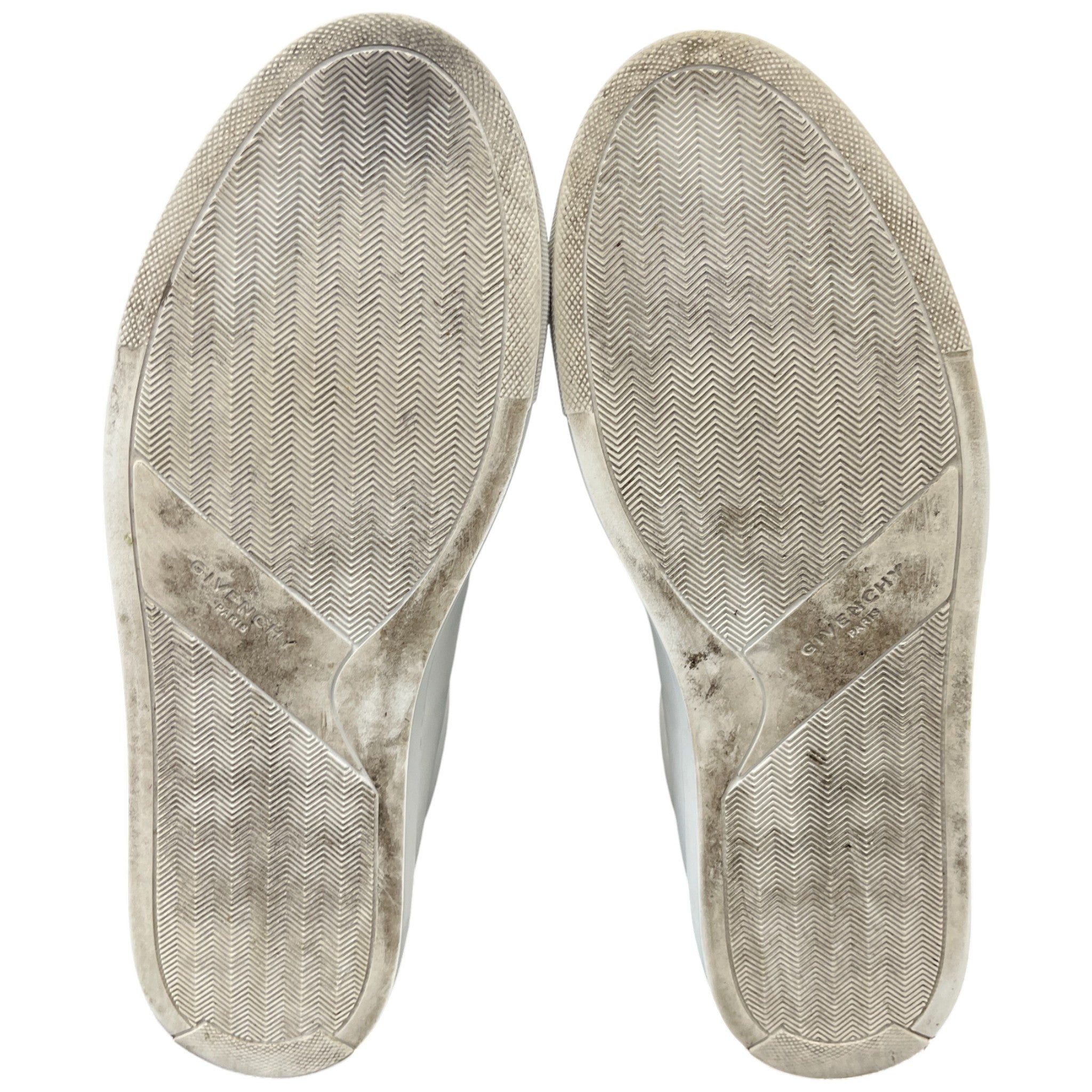 Men's Tape Logo Low Trainers White Size EU 45 / UK 11