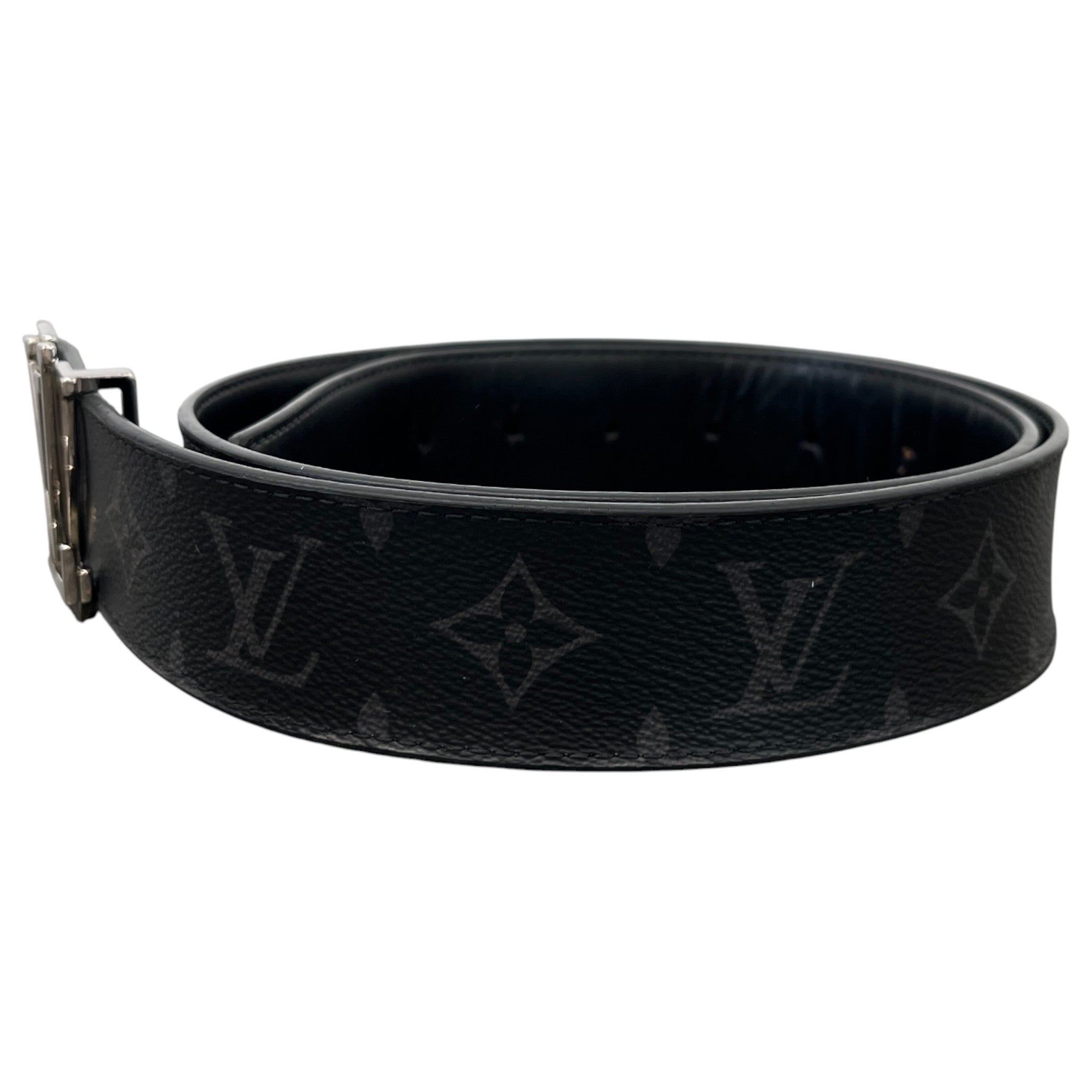 Men's Lv Initiales Belt Black