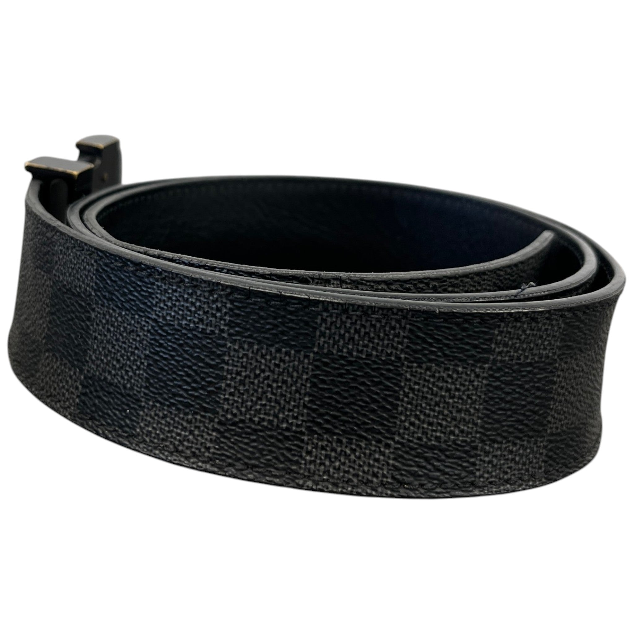 Men's Lv Belt Black Size Waist 32"