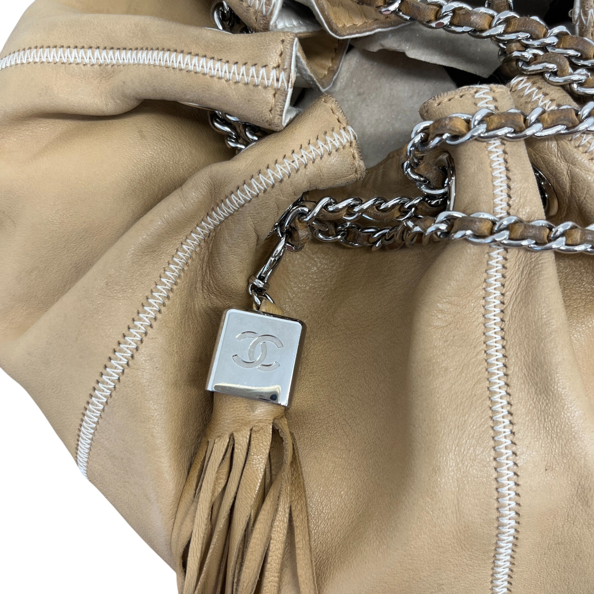 Women's Sac Cordon Bag Beige