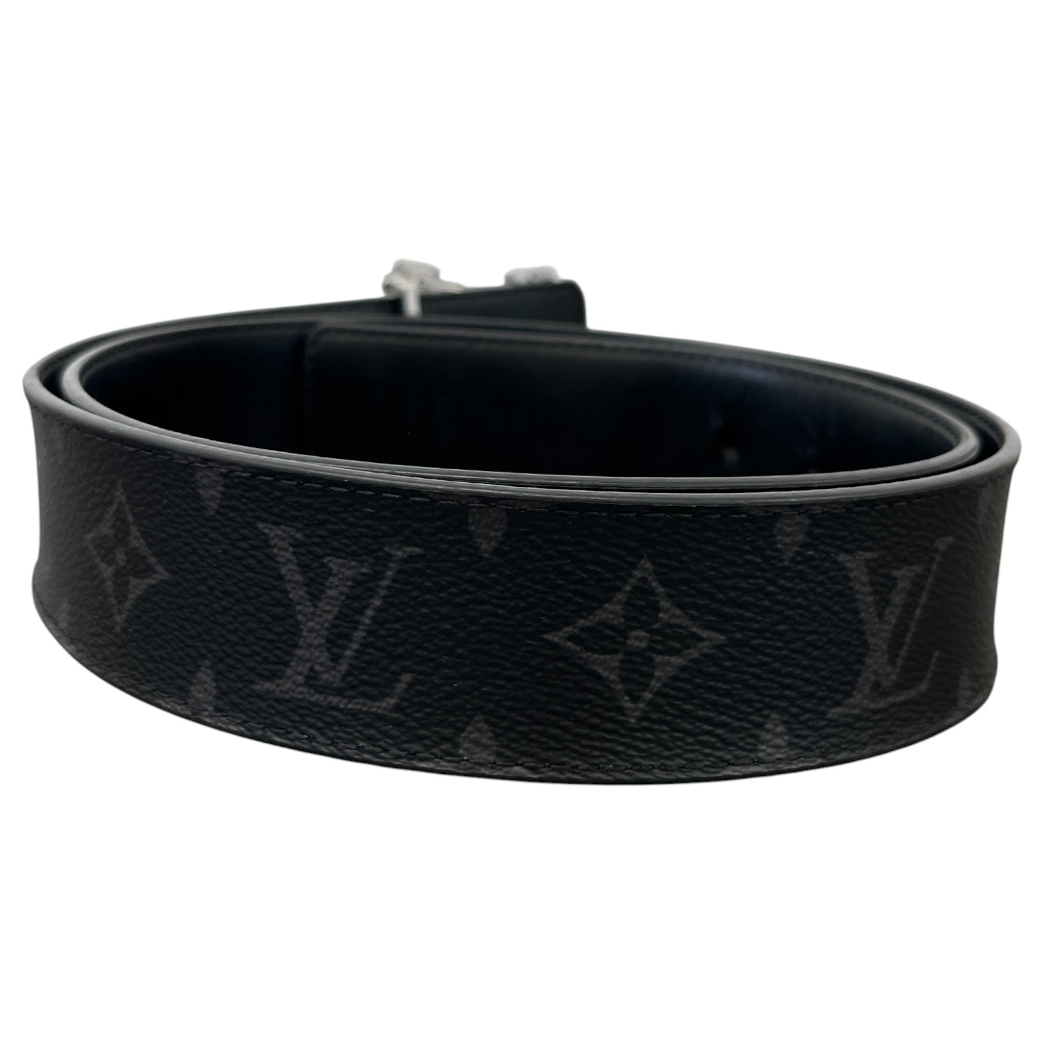 Men's Lv Initiales Belt Black