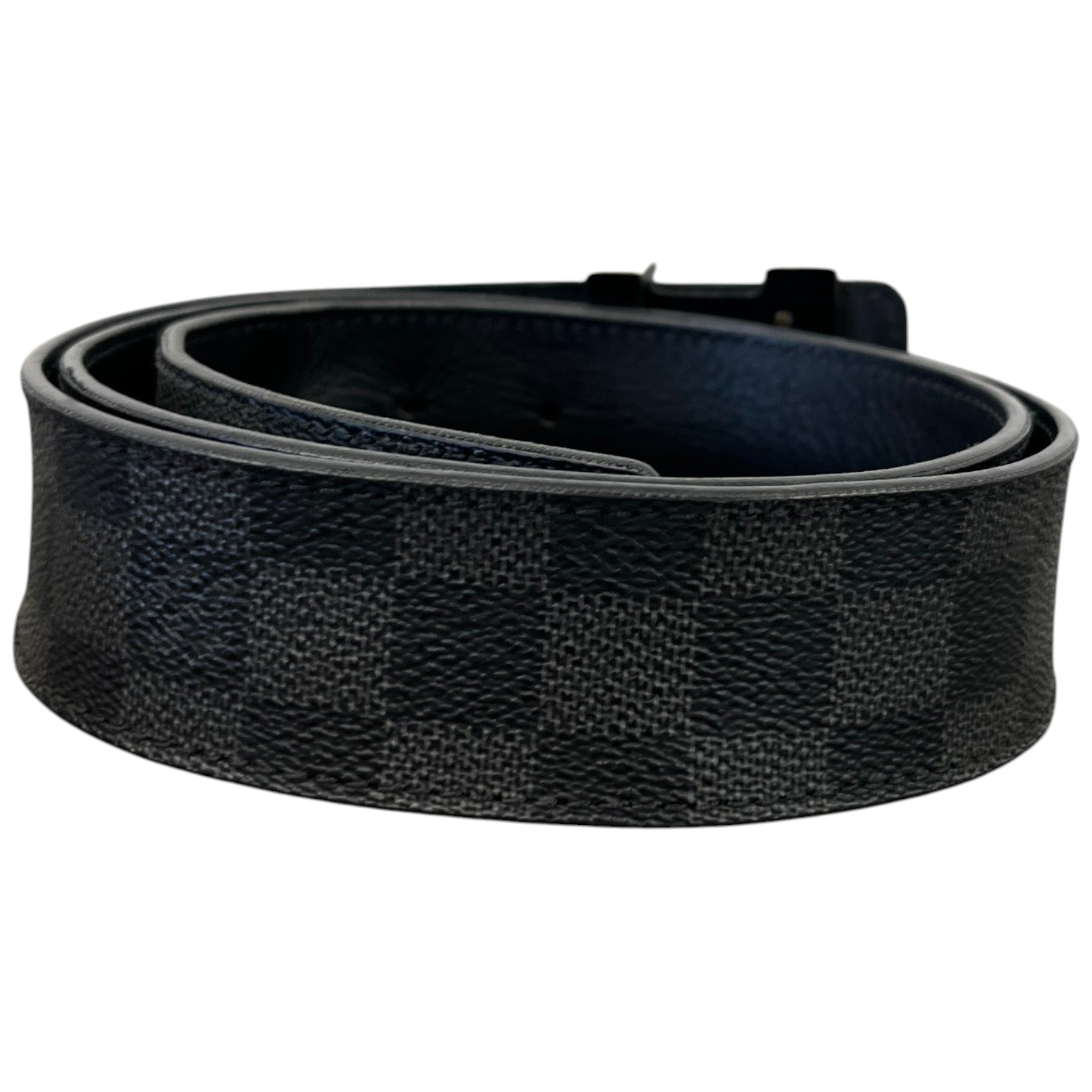 Men's Lv Belt Black Size Waist 32"