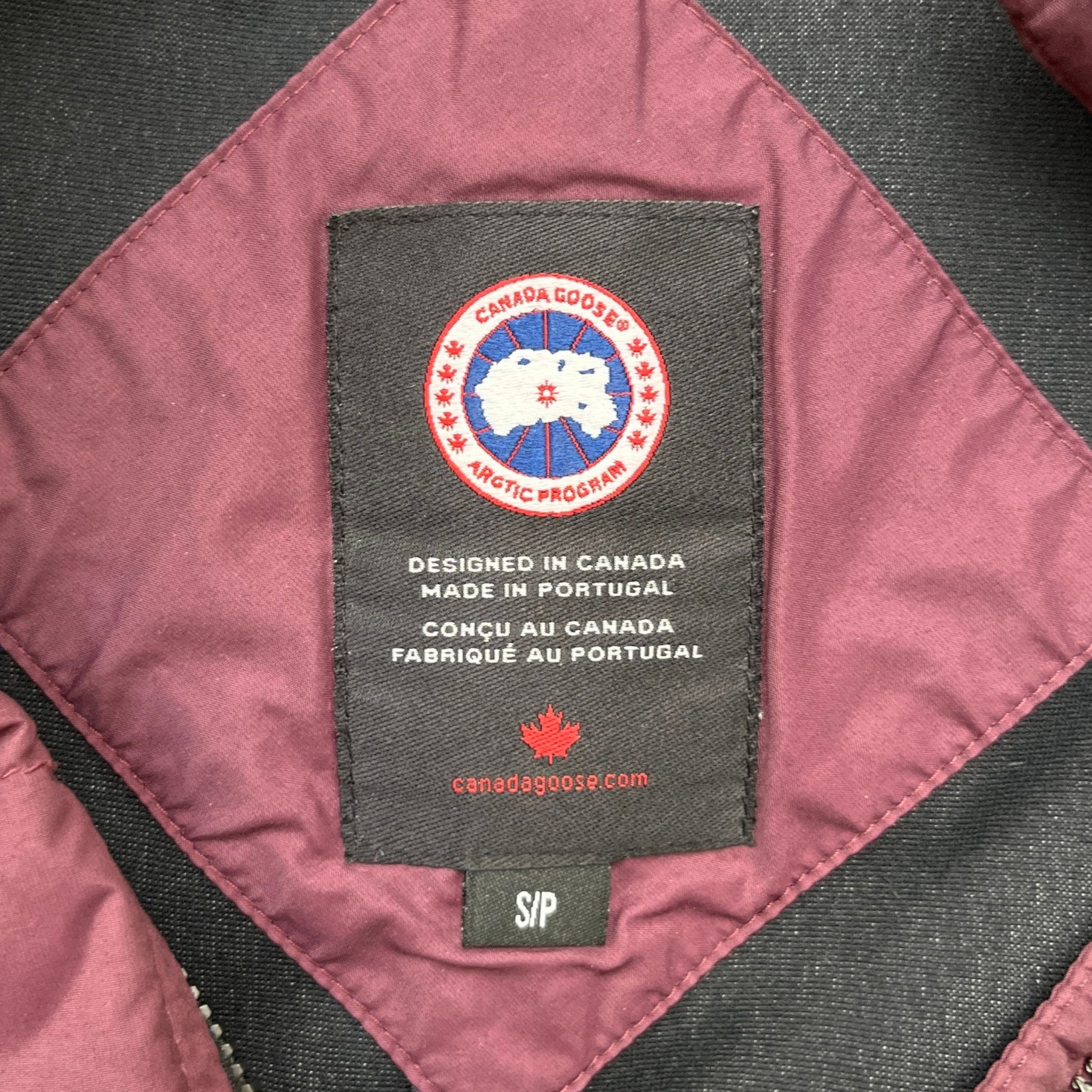 Men's Hanley Jacket Burgundy Size S