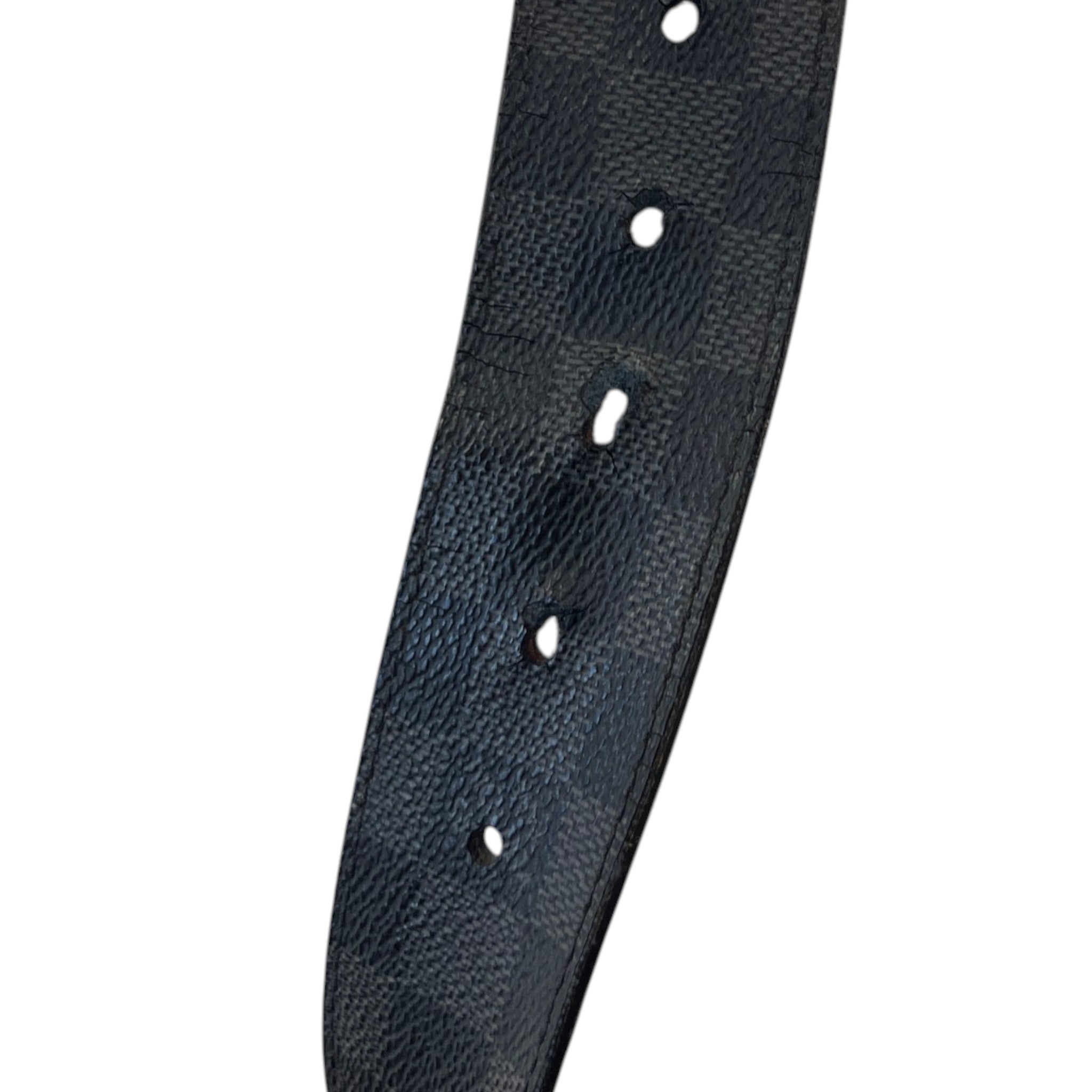 Men's Lv Belt Black Size Waist 32"