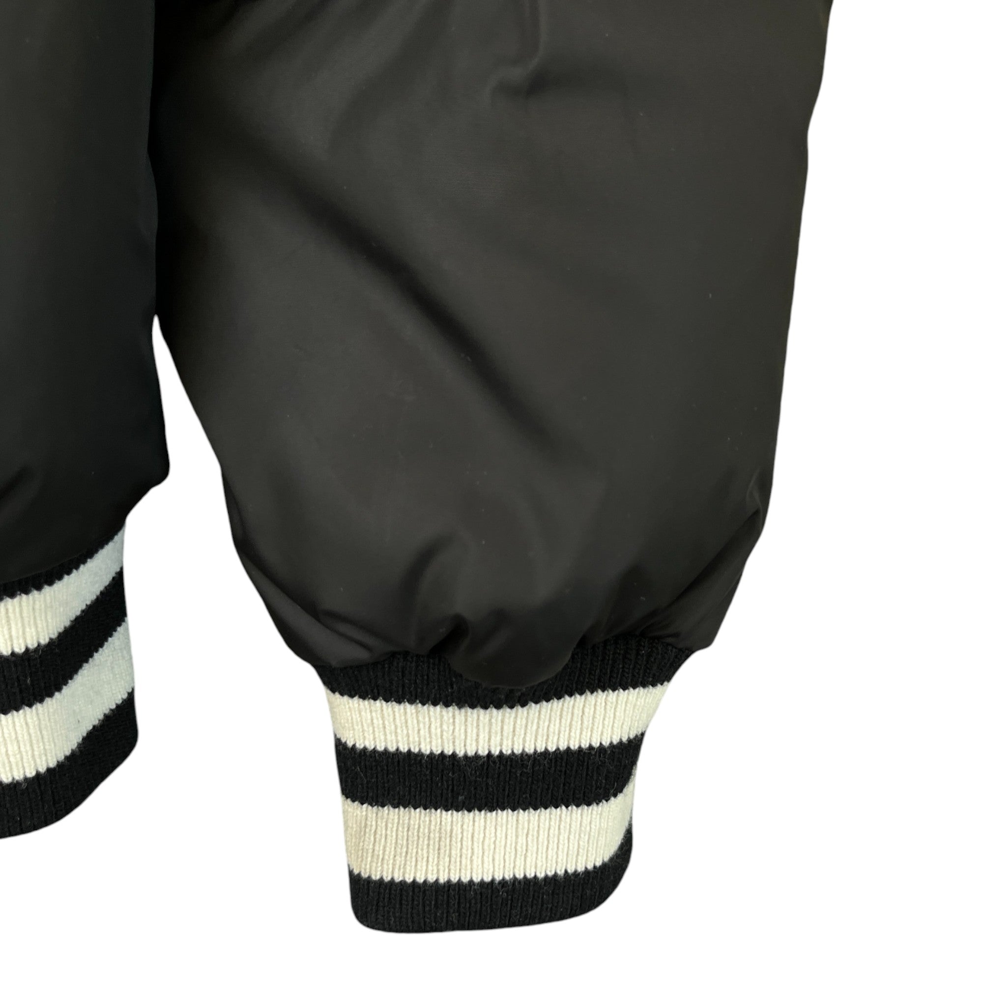 Men's Gg Pirates Bomber Down Jacket Black Size IT 44 / XS
