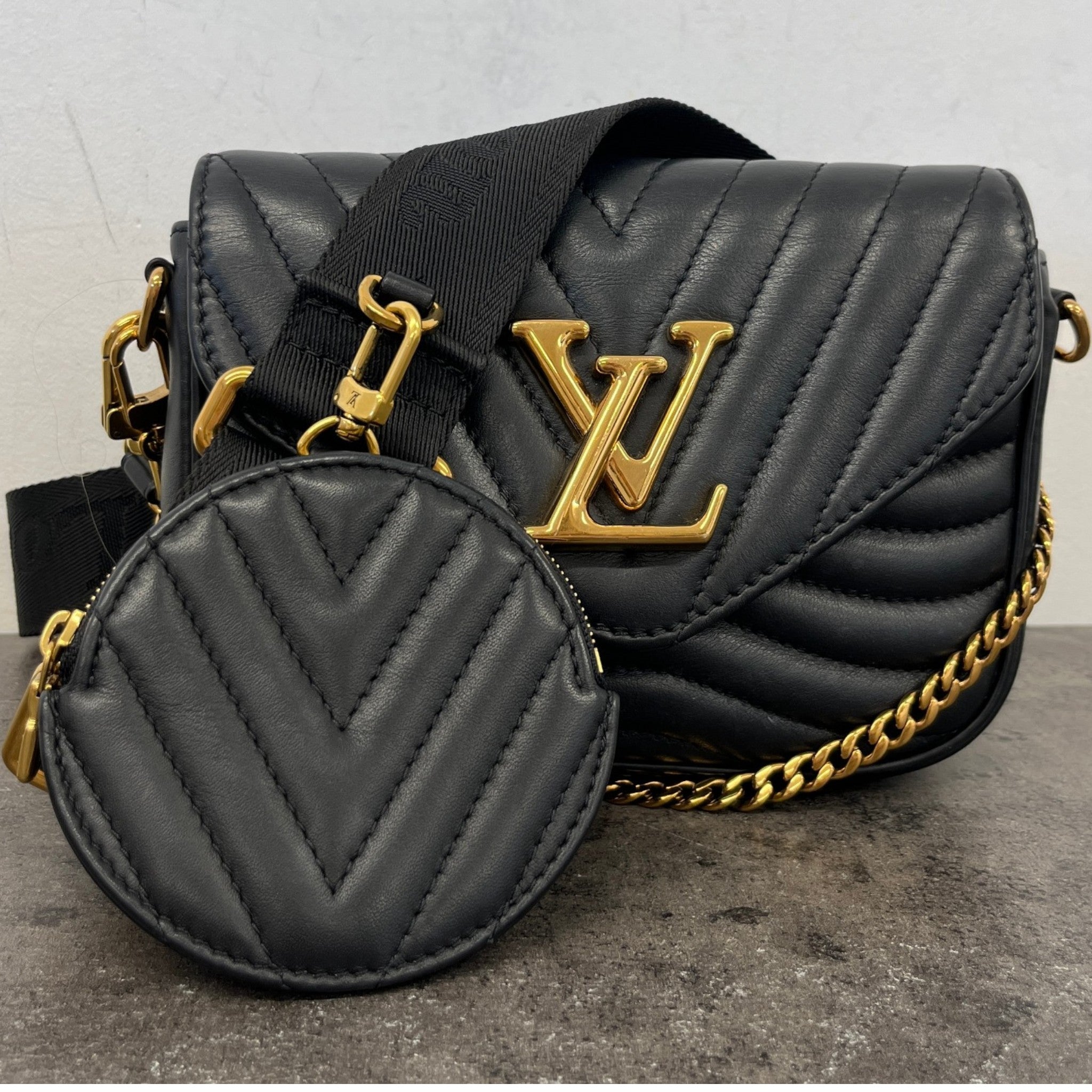 Women's New Wave Multi-Pochette Bag Black