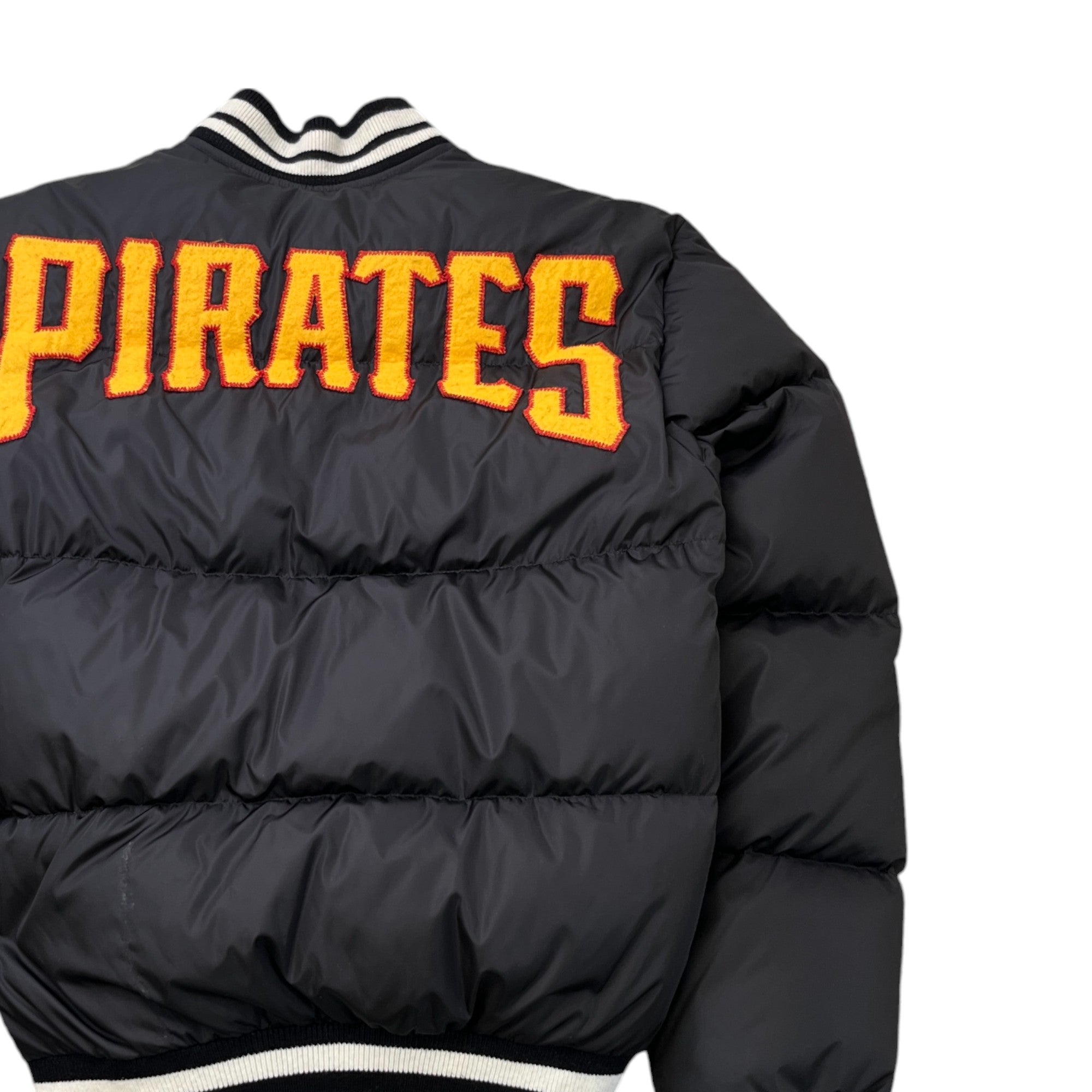 Men's Gg Pirates Bomber Down Jacket Black Size IT 44 / XS