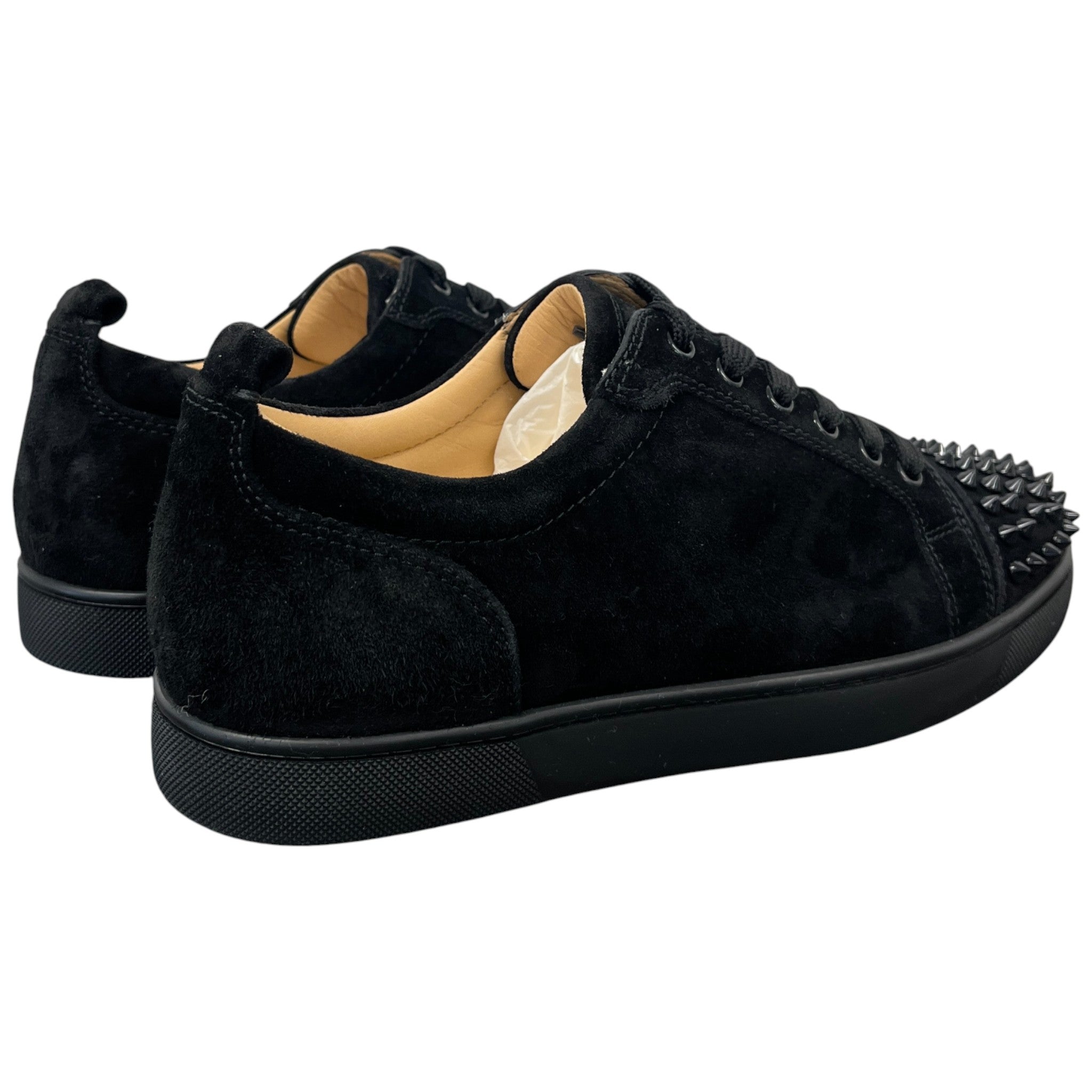 Men's Louis Junior Spikes Flat Low Trainers Black Size EU 42 / UK 8