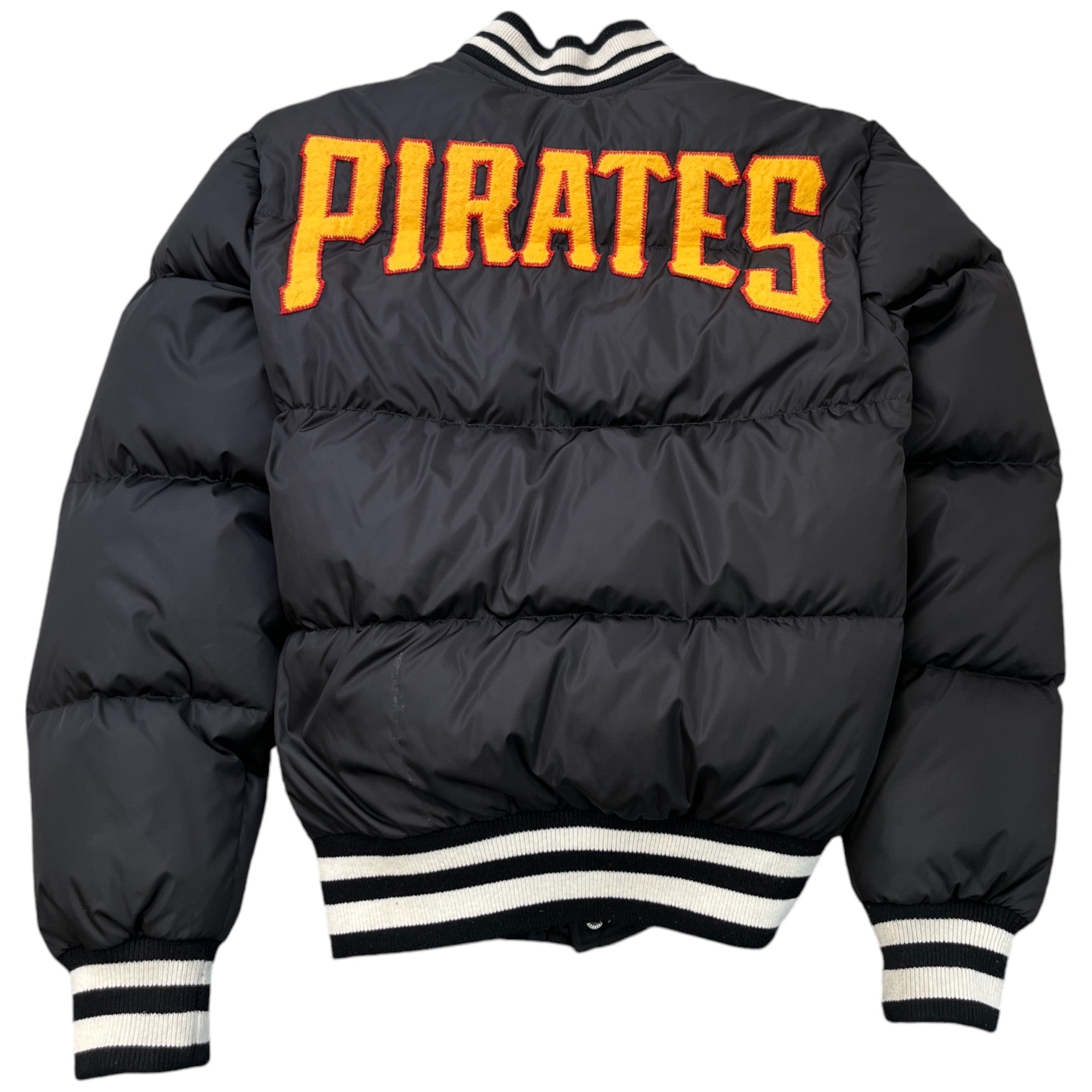 Men's Gg Pirates Bomber Down Jacket Black Size IT 44 / XS