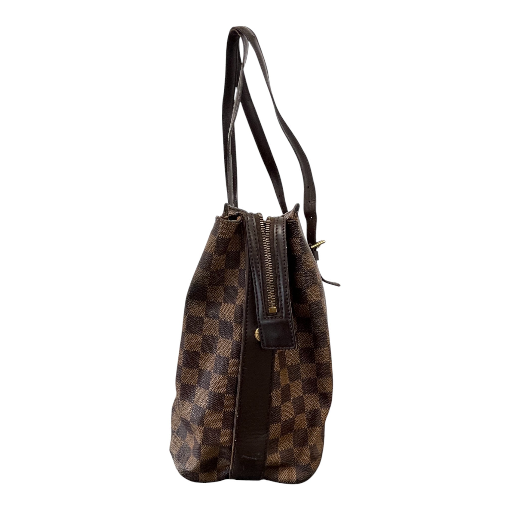 Women's Damier Ebene Chelsea Handbag Brown