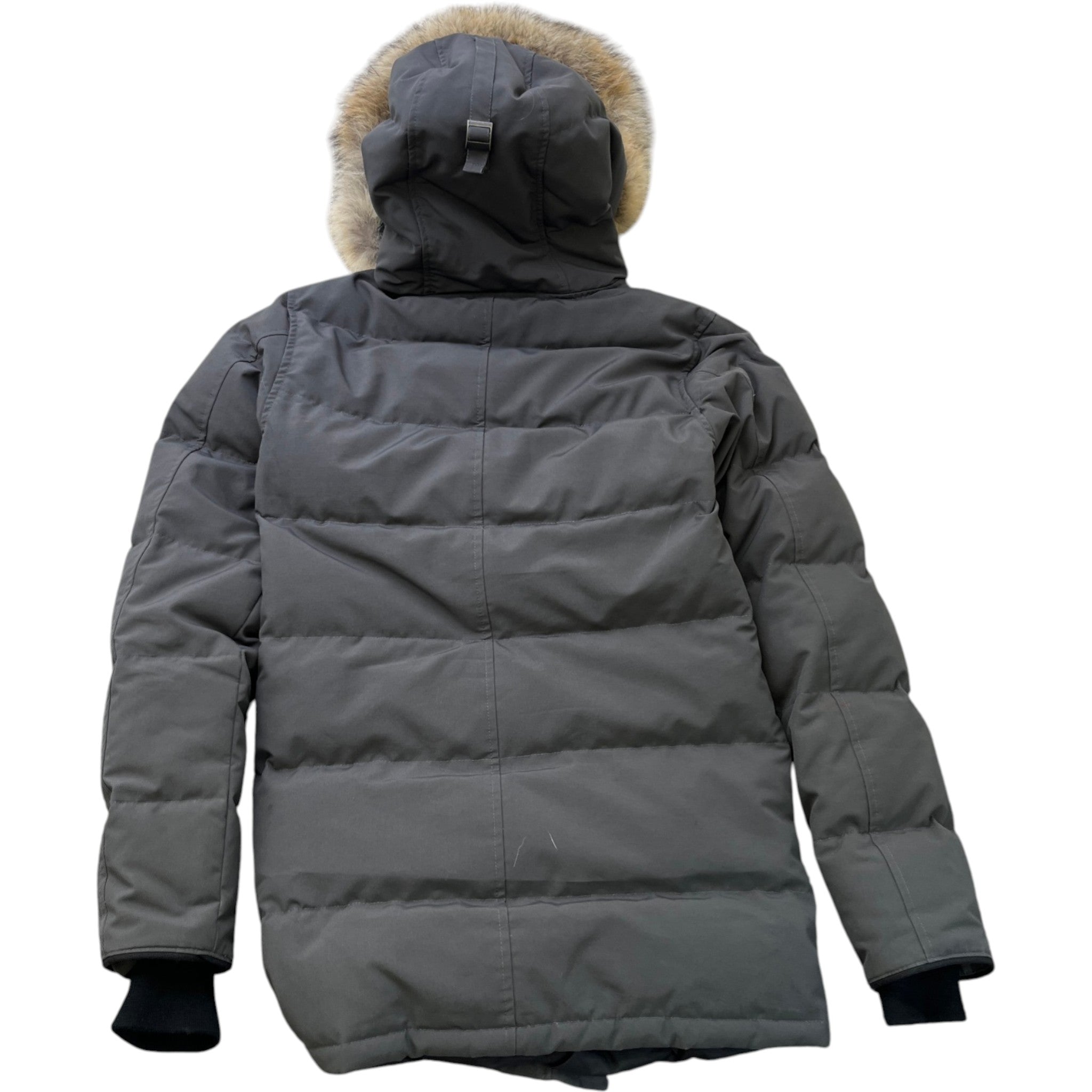 Men's Carson Parka Down Jacket Grey Size S