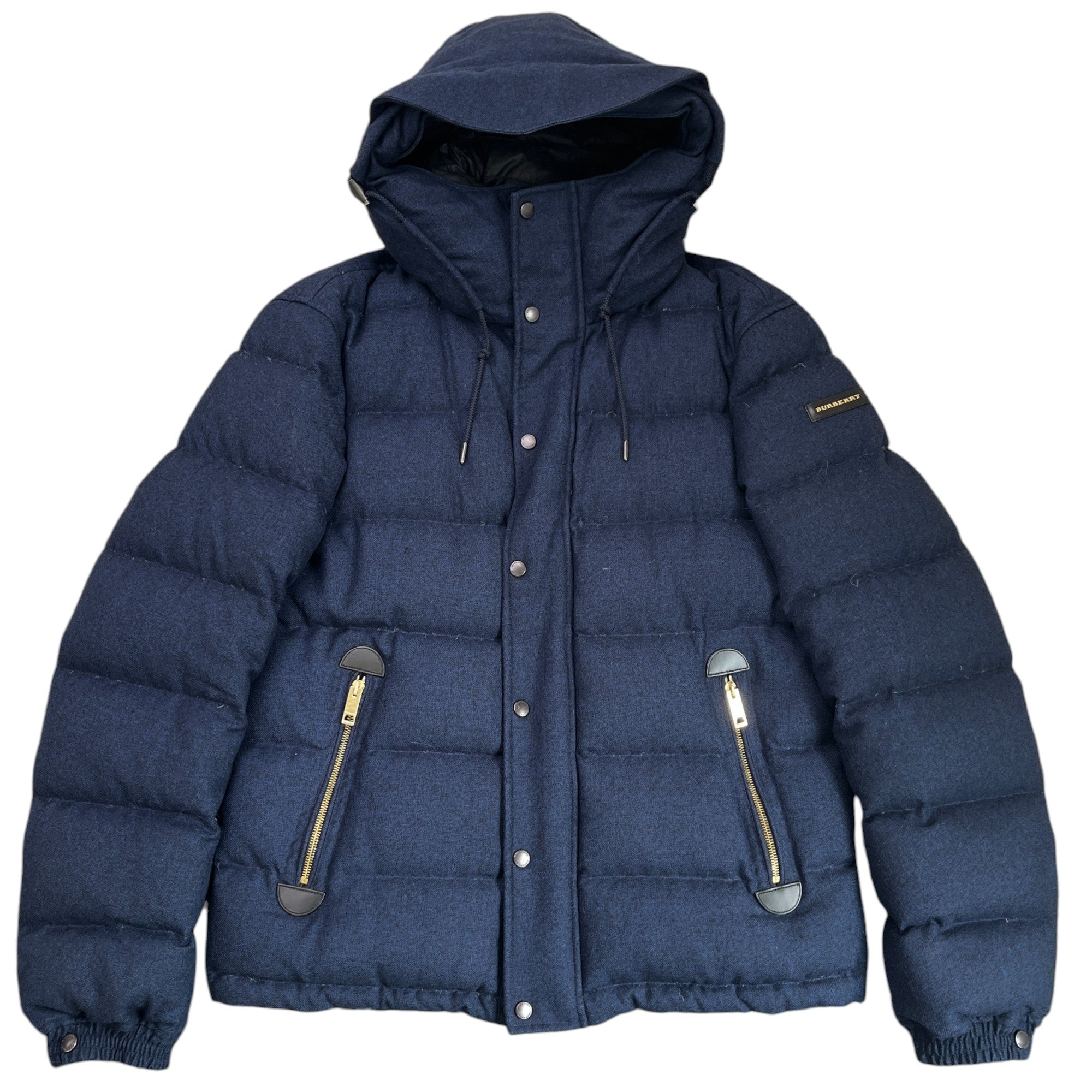 Men's Myron Wool Down Jacket Navy Size M