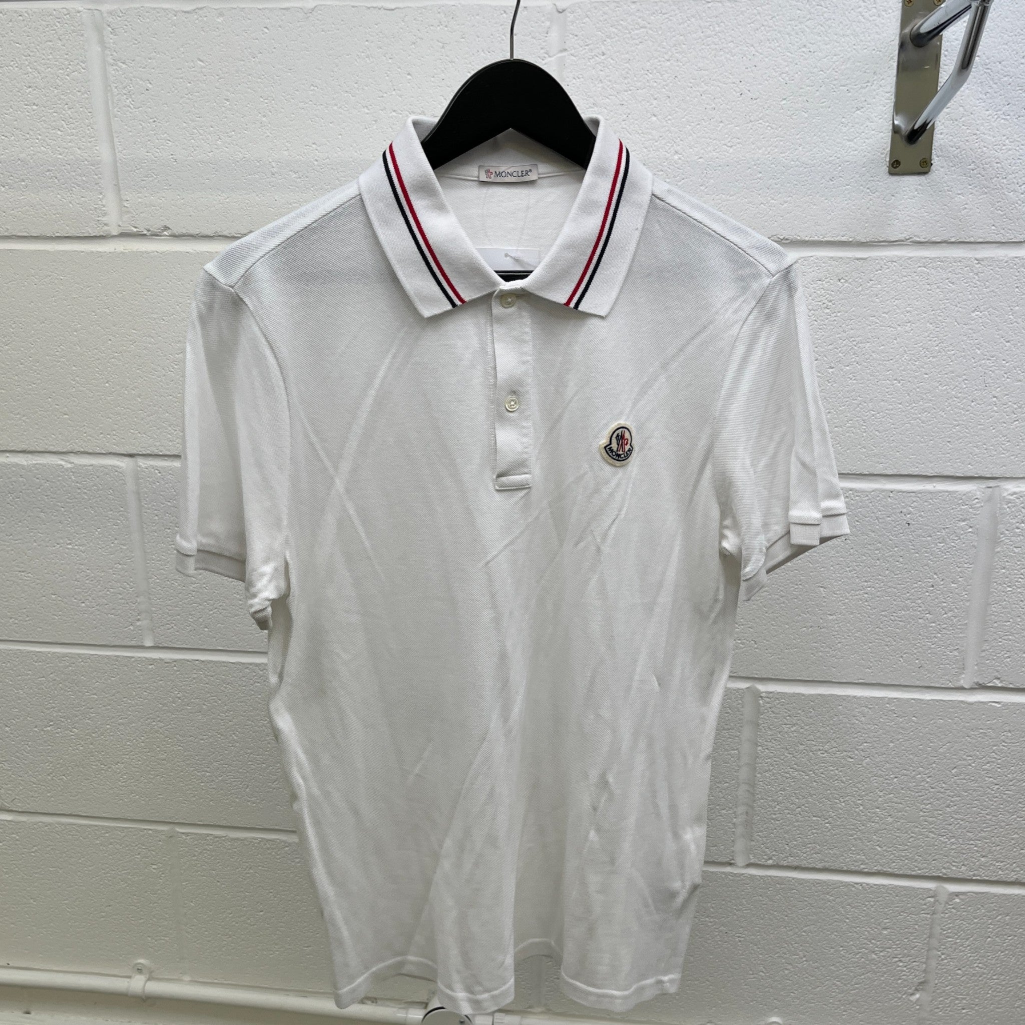 Men's Maglia Polo Shirt White Size M