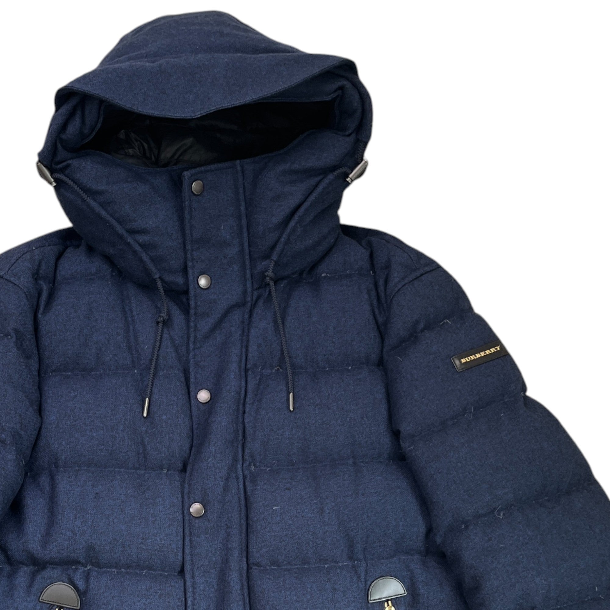 Men's Myron Wool Down Jacket Navy Size M