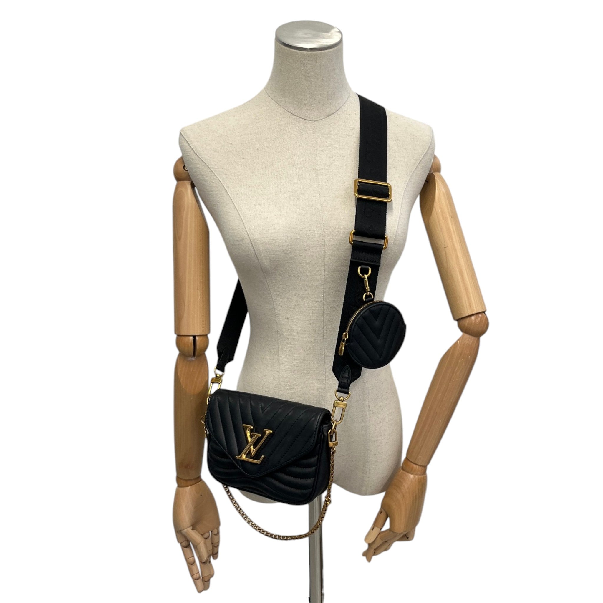 Women's New Wave Multi-Pochette Bag Black