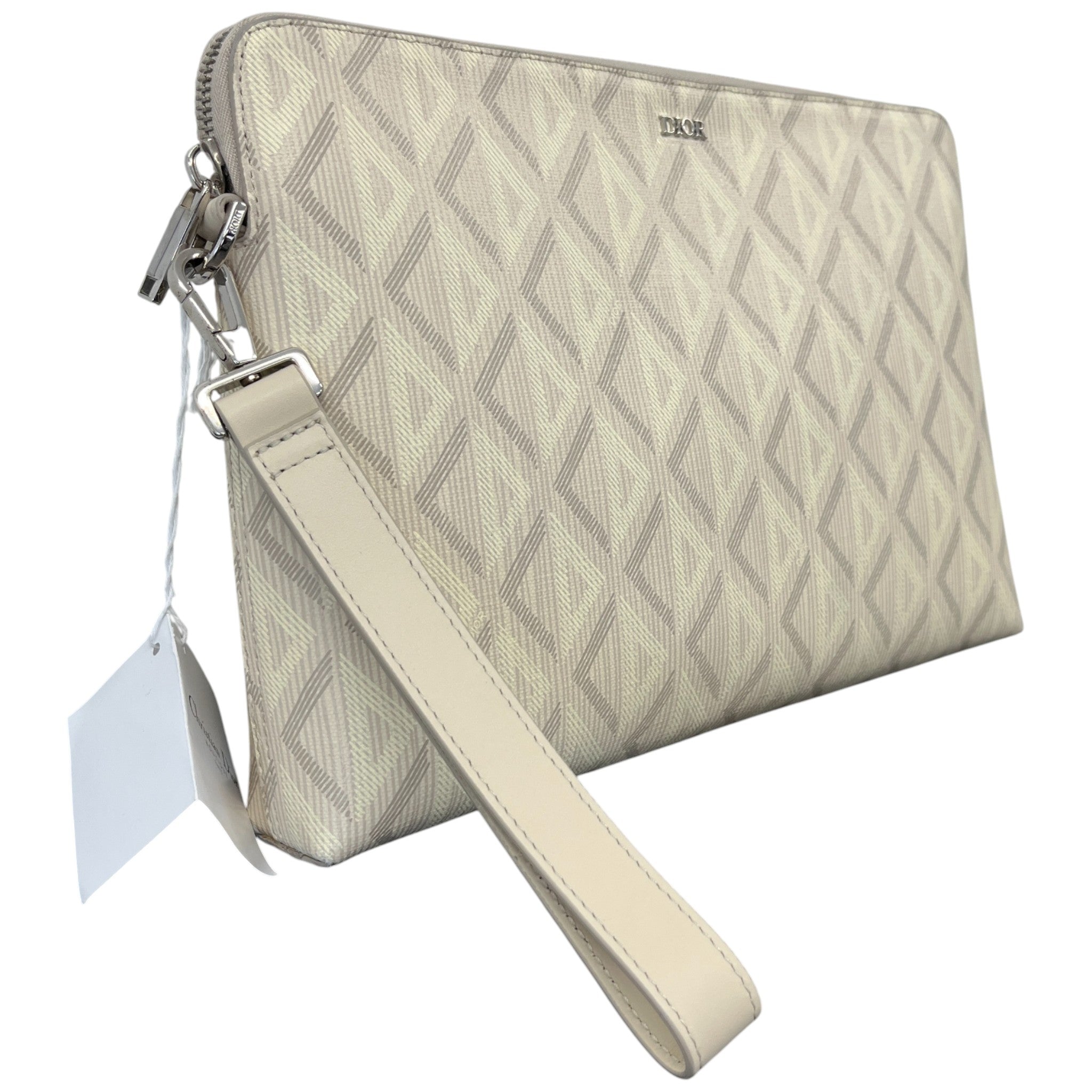 Men's A5 Diamond Pouch Cream