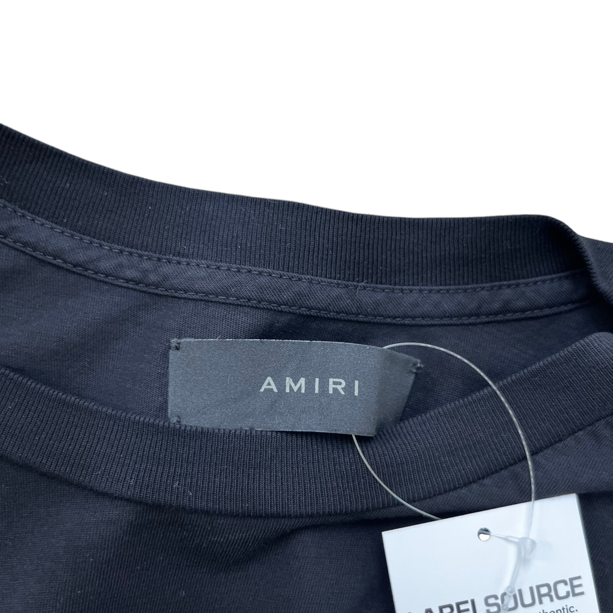 Men's Logo Print T-Shirt Black Size S