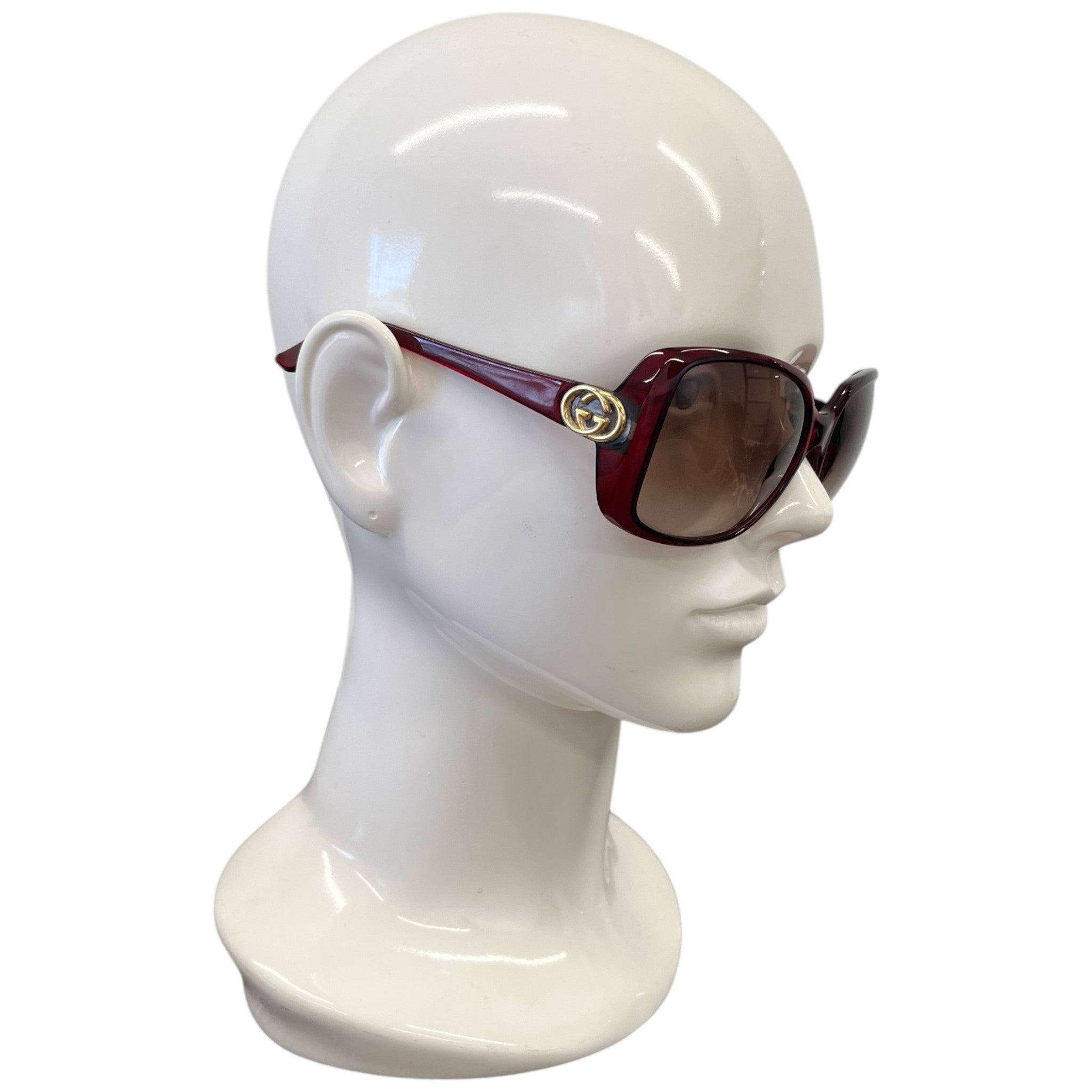 Women's Vintage Gg Sunglasses Burgundy