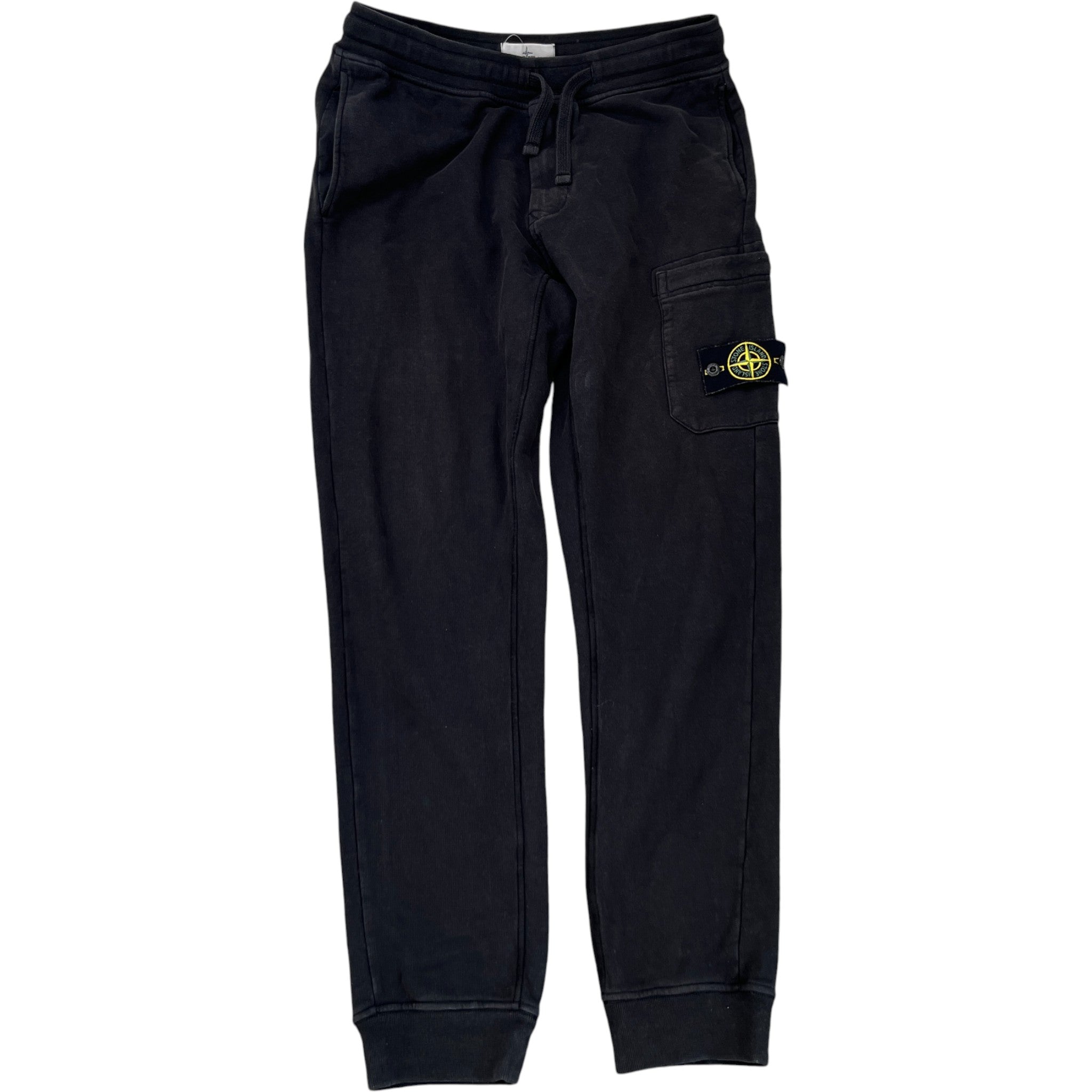 Men's Applique Logo Joggers Black Size M