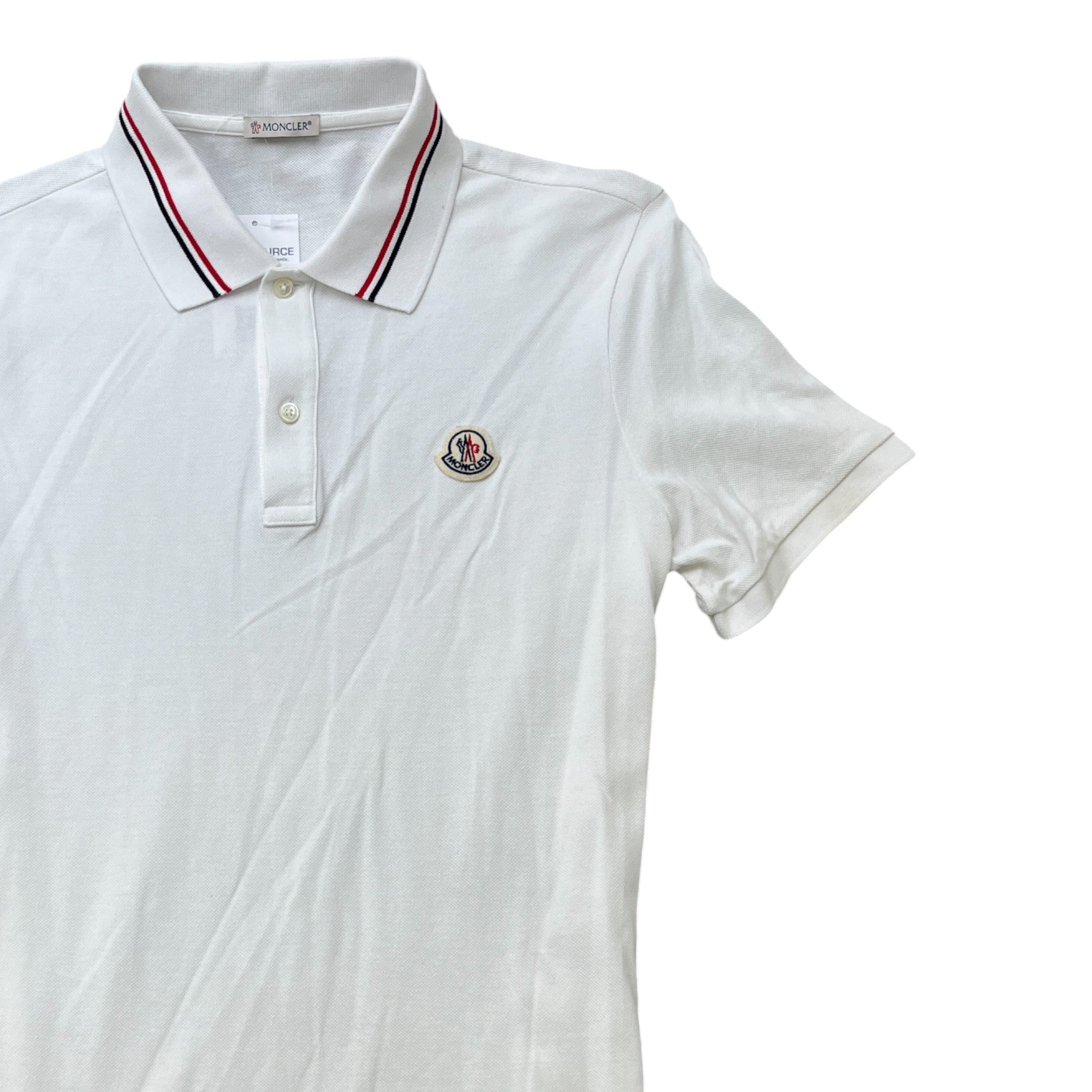 Men's Maglia Polo Shirt White Size M