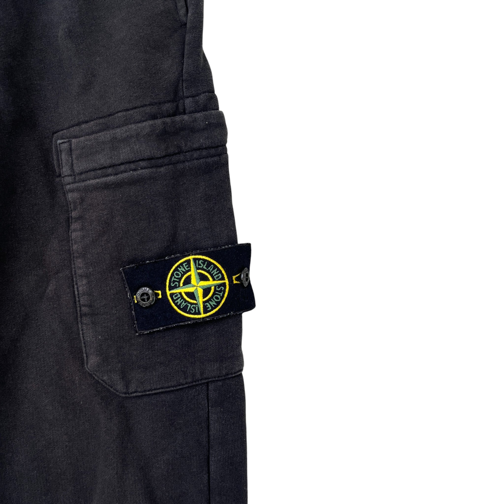 Men's Applique Logo Joggers Black Size M