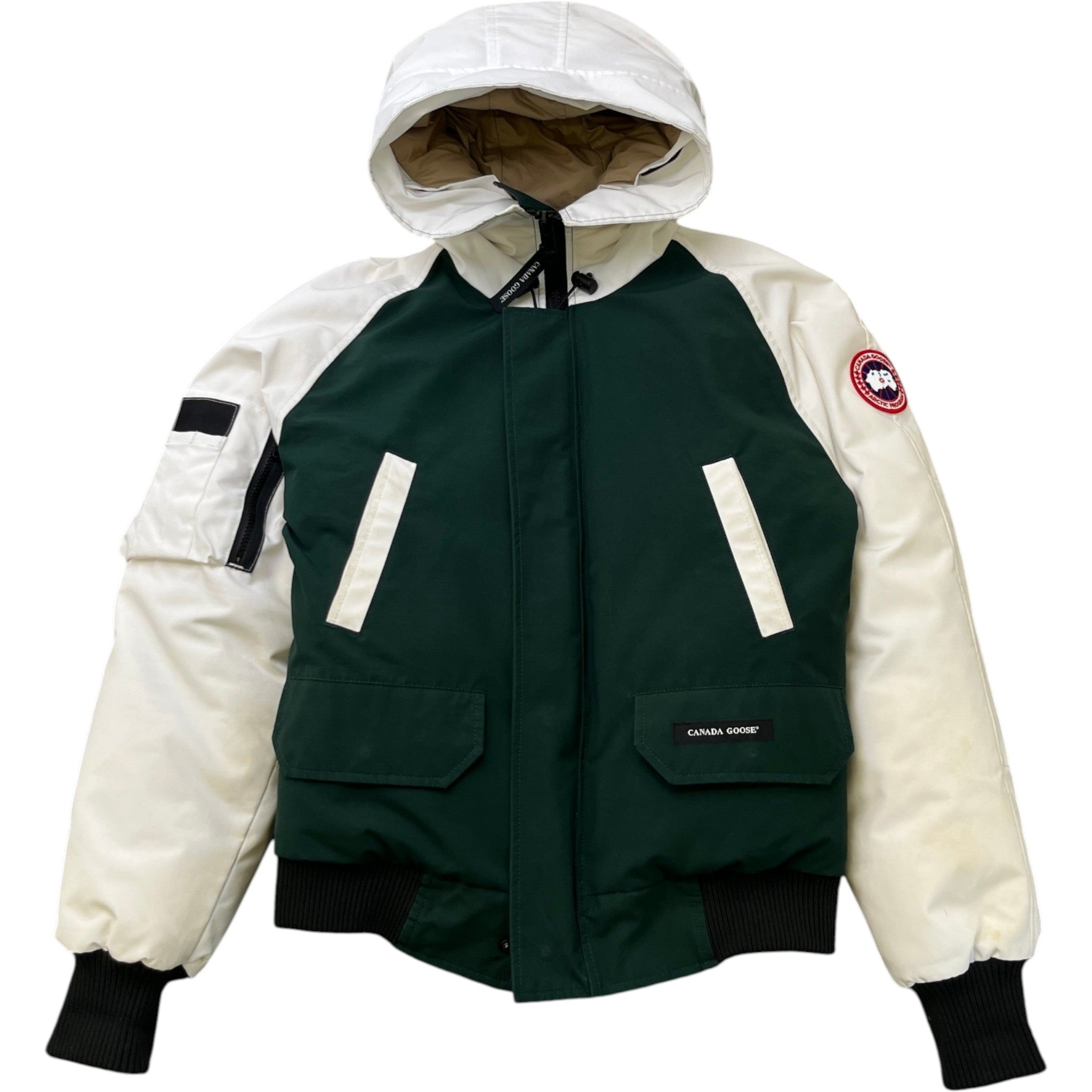 Chilliwack Unisex Bomber Down Jacket Green Size XS