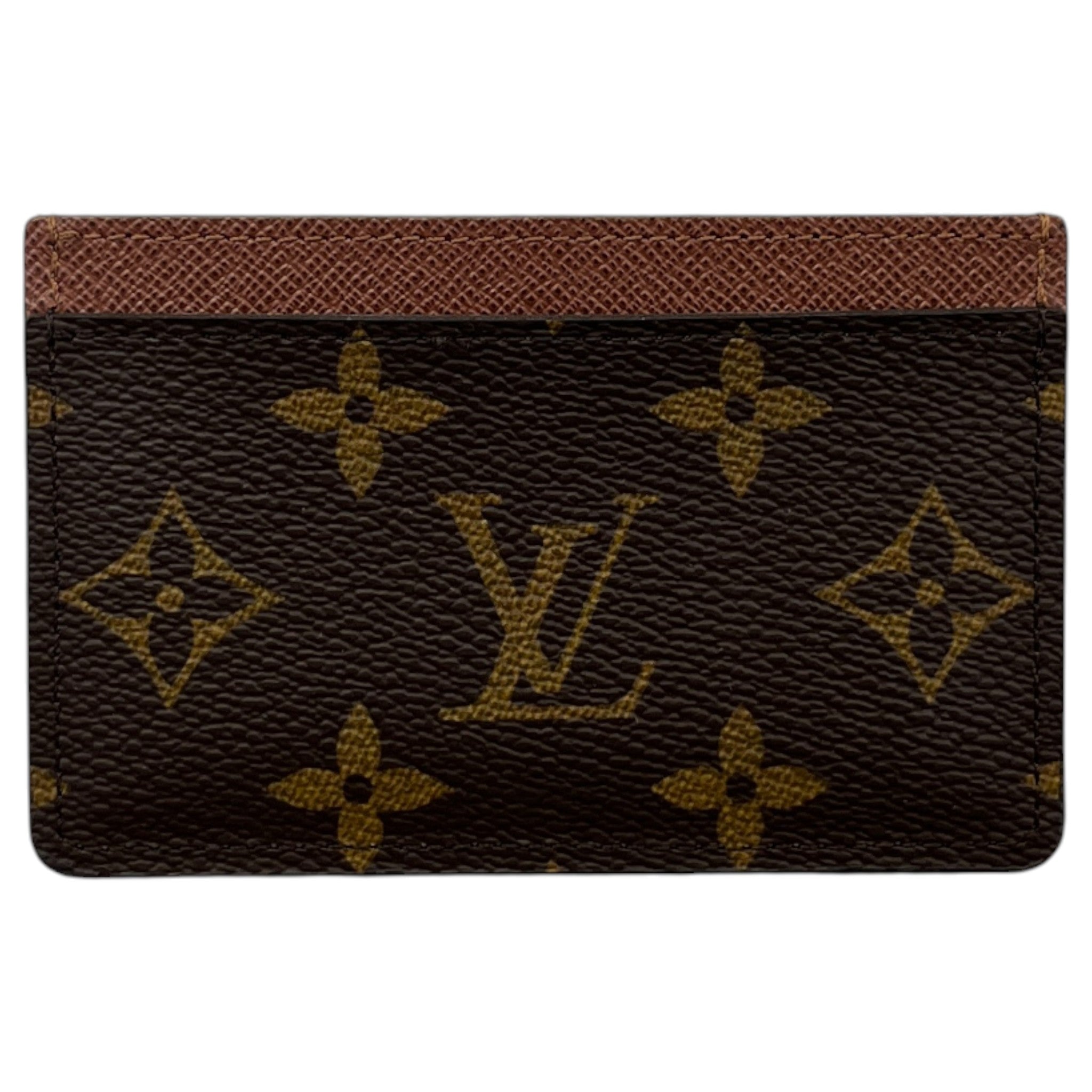 Women's Monogram Card Holder Brown