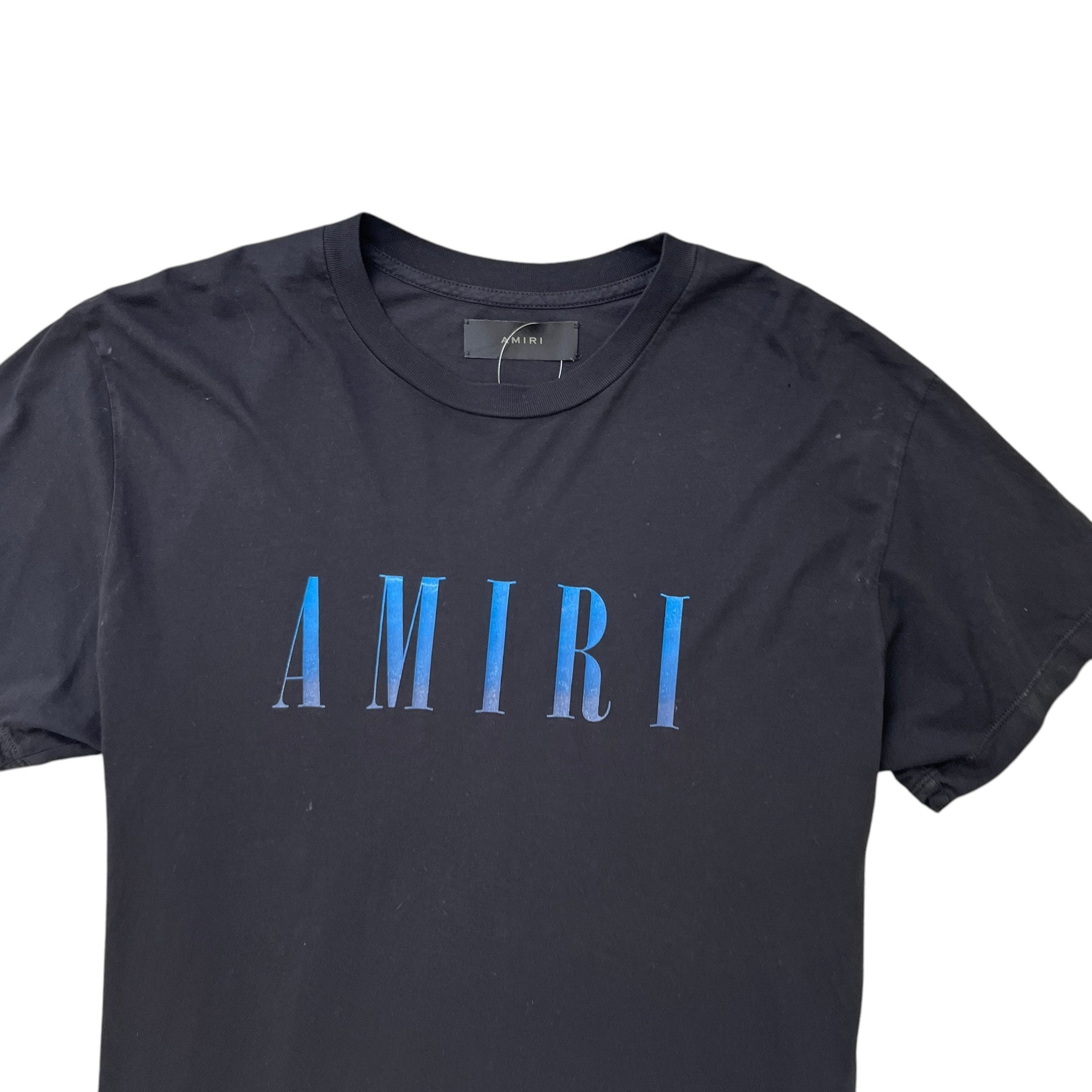Men's Logo Print T-Shirt Black Size S