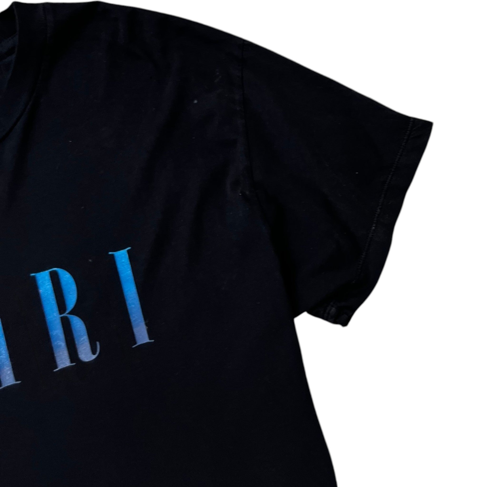 Men's Logo Print T-Shirt Black Size S