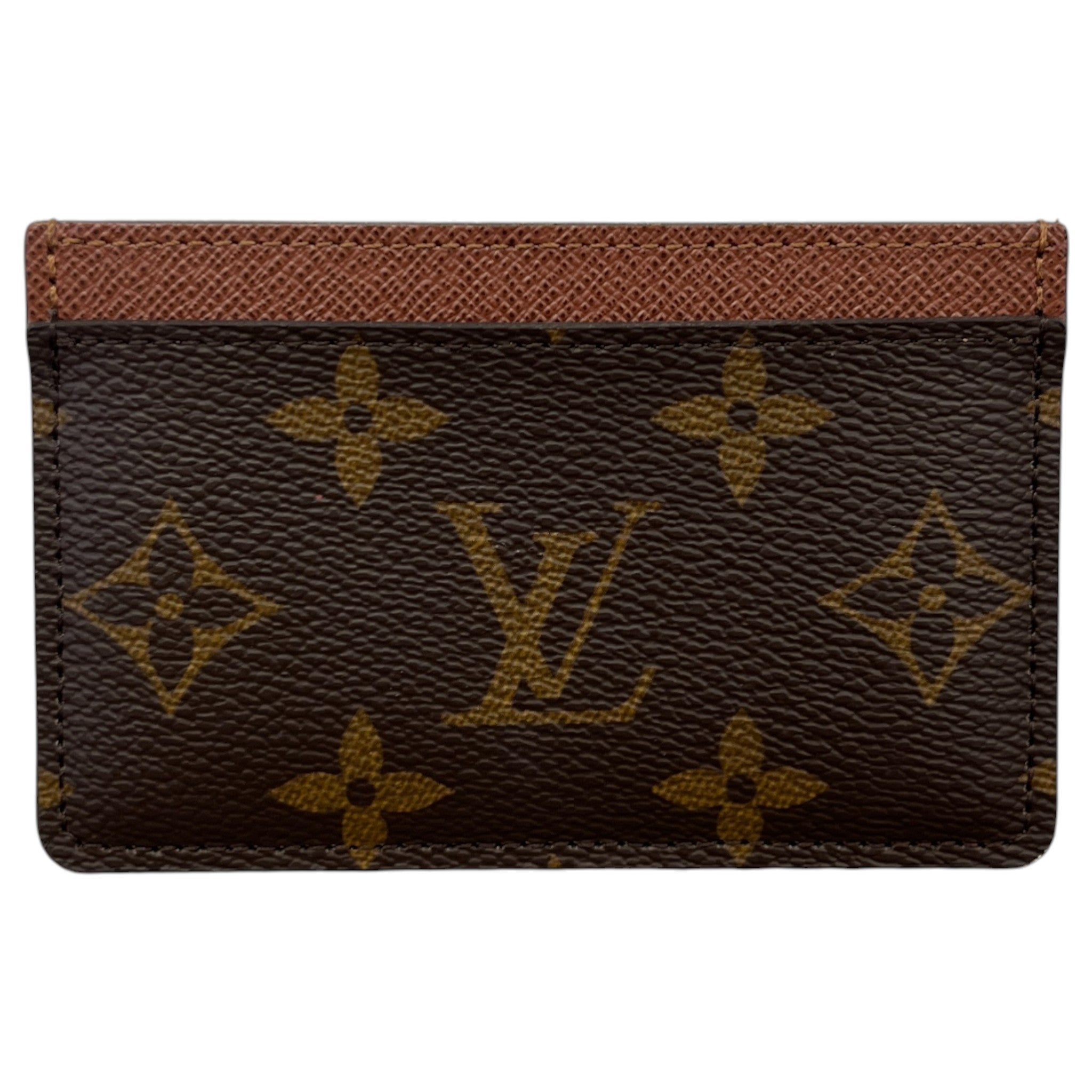 Women's Monogram Card Holder Brown