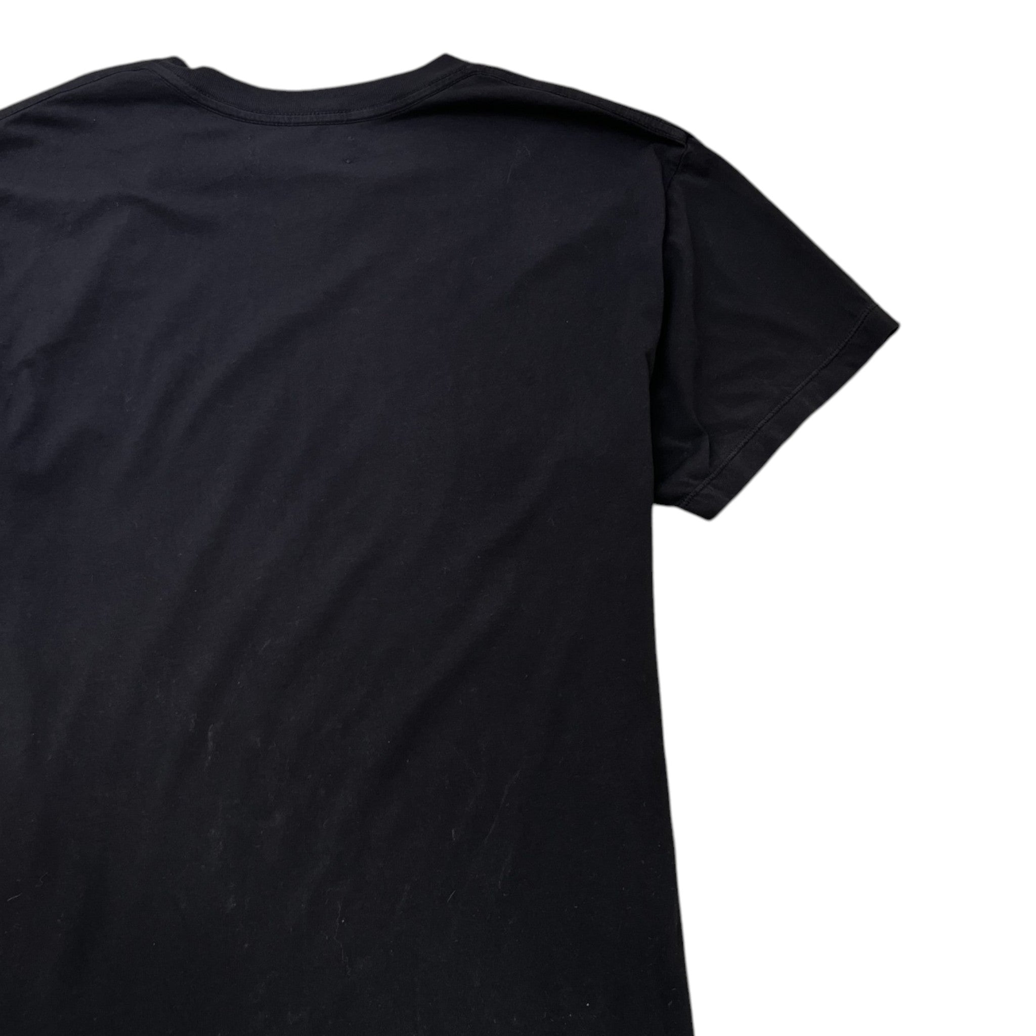 Men's Logo Print T-Shirt Black Size S