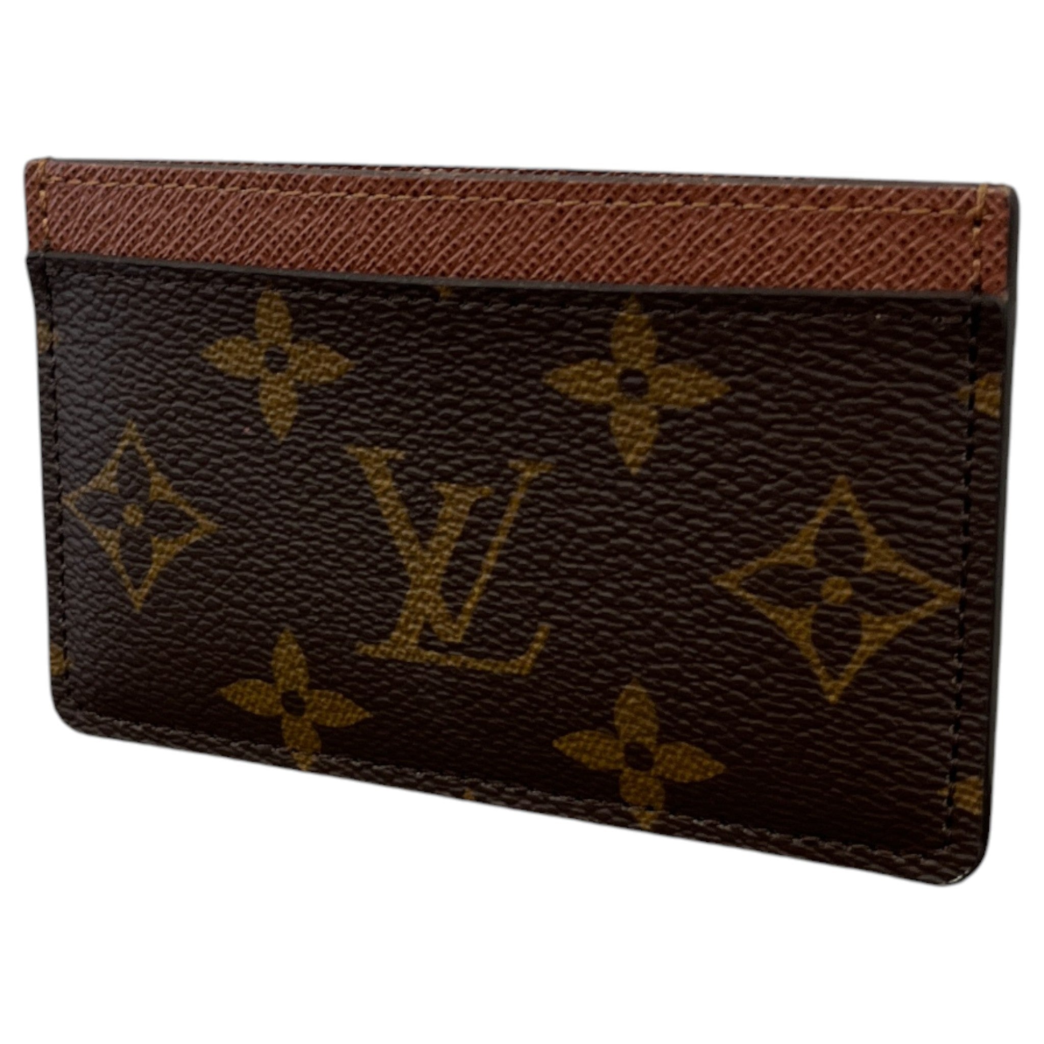 Women's Monogram Card Holder Brown