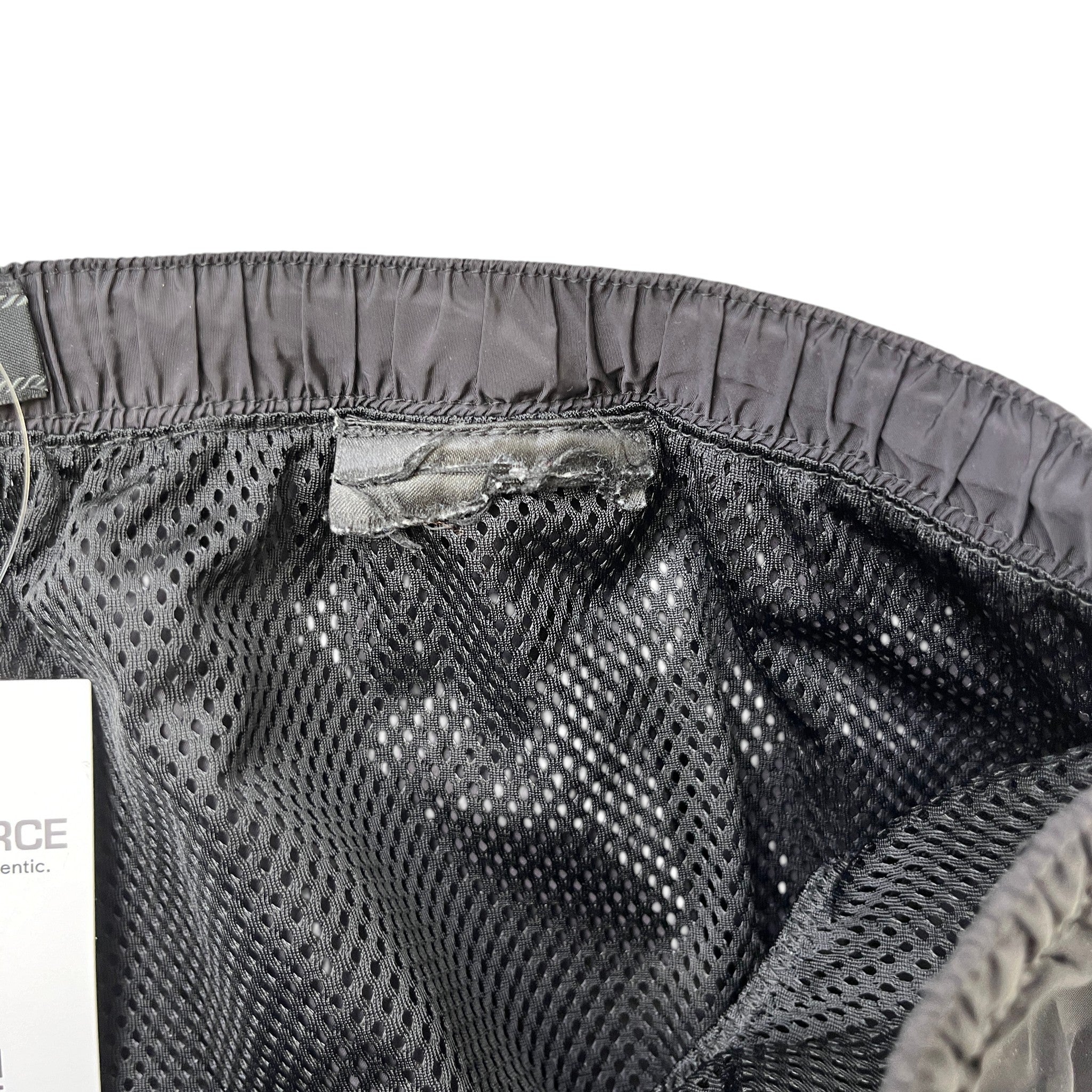 Men's Plaque Pocket Logo Swim Shorts Black Size W32 / IT 48