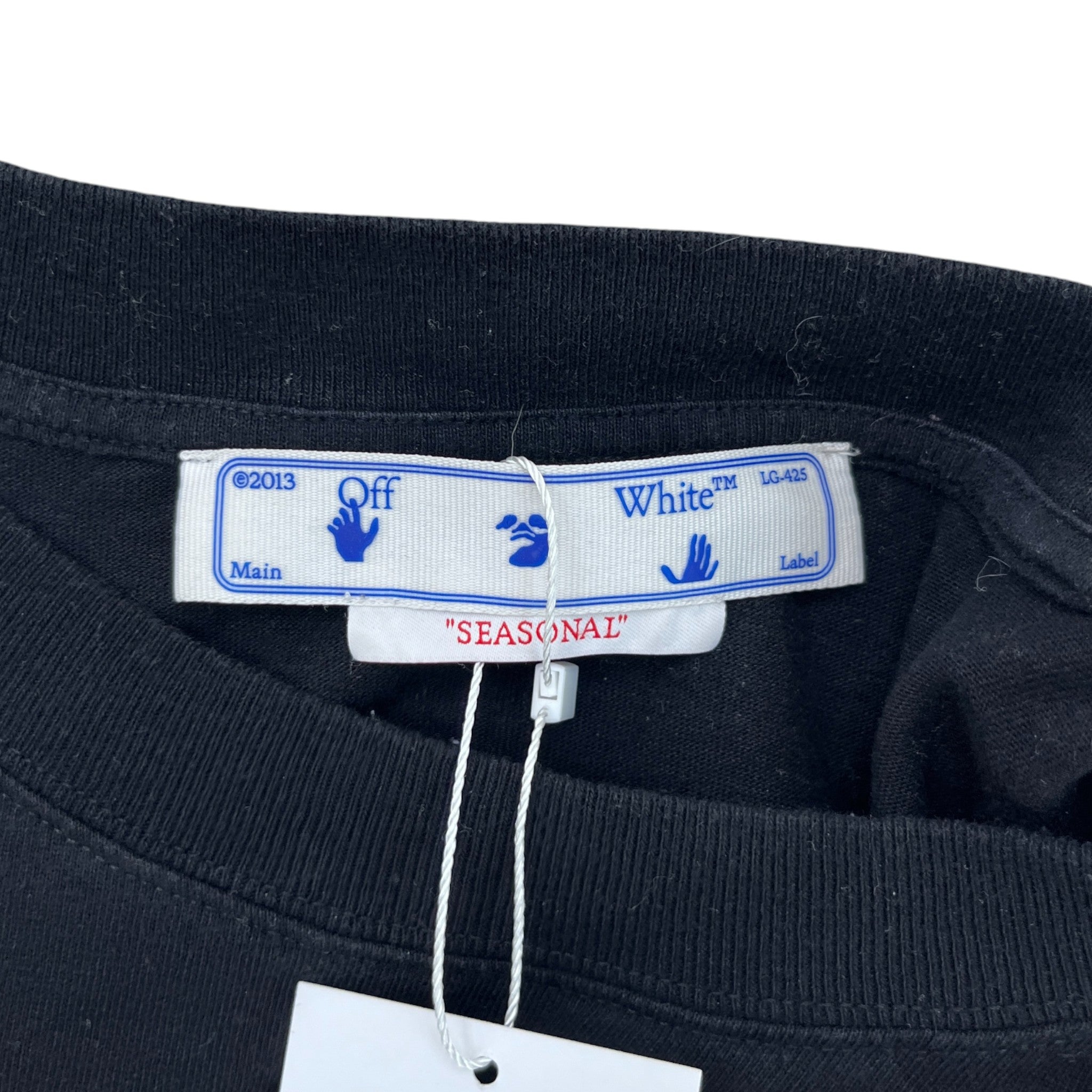 Men's Degrade Thunder Logo T-Shirt Black Size M