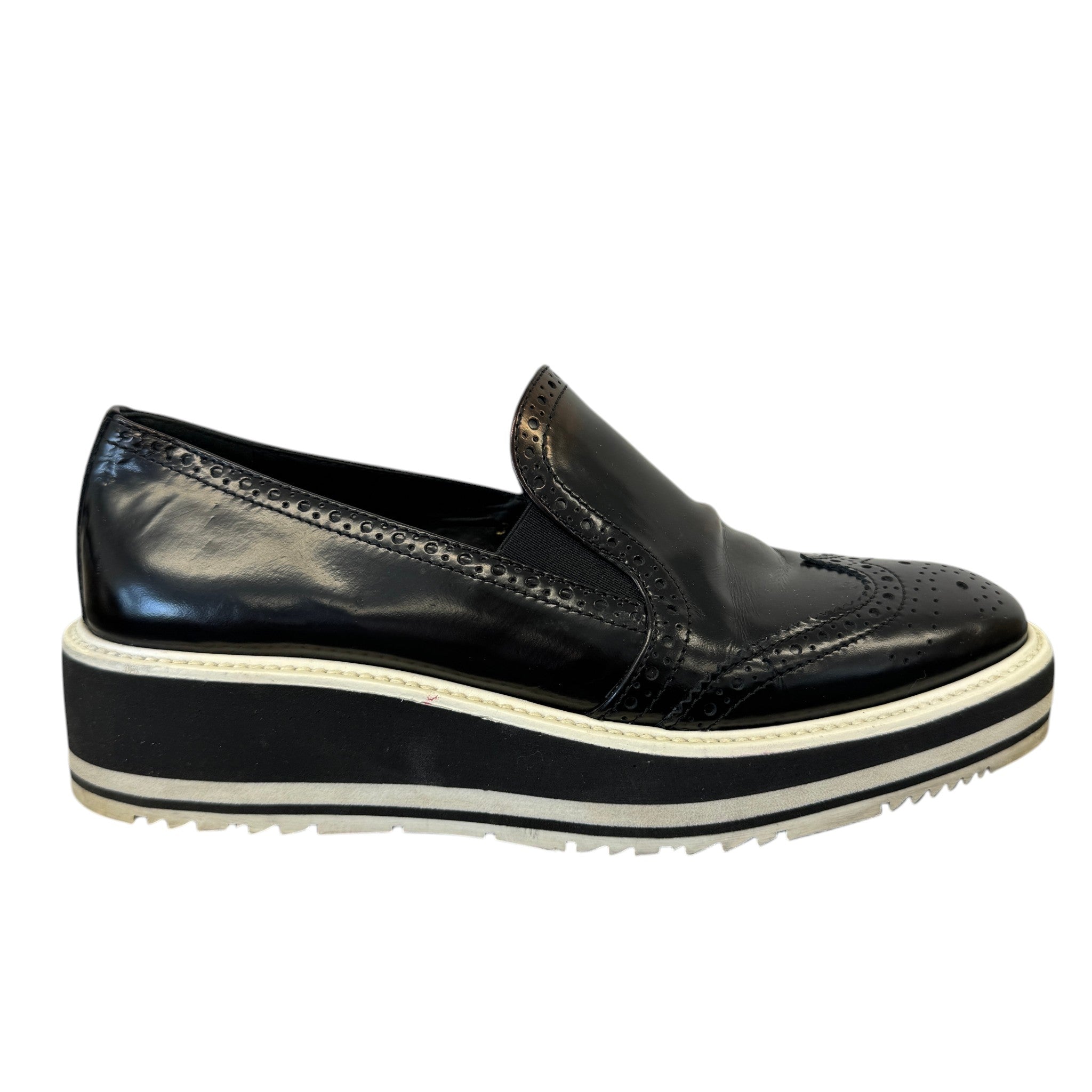 Women's Lasercut Loafers Black Size EU 37 / UK 4