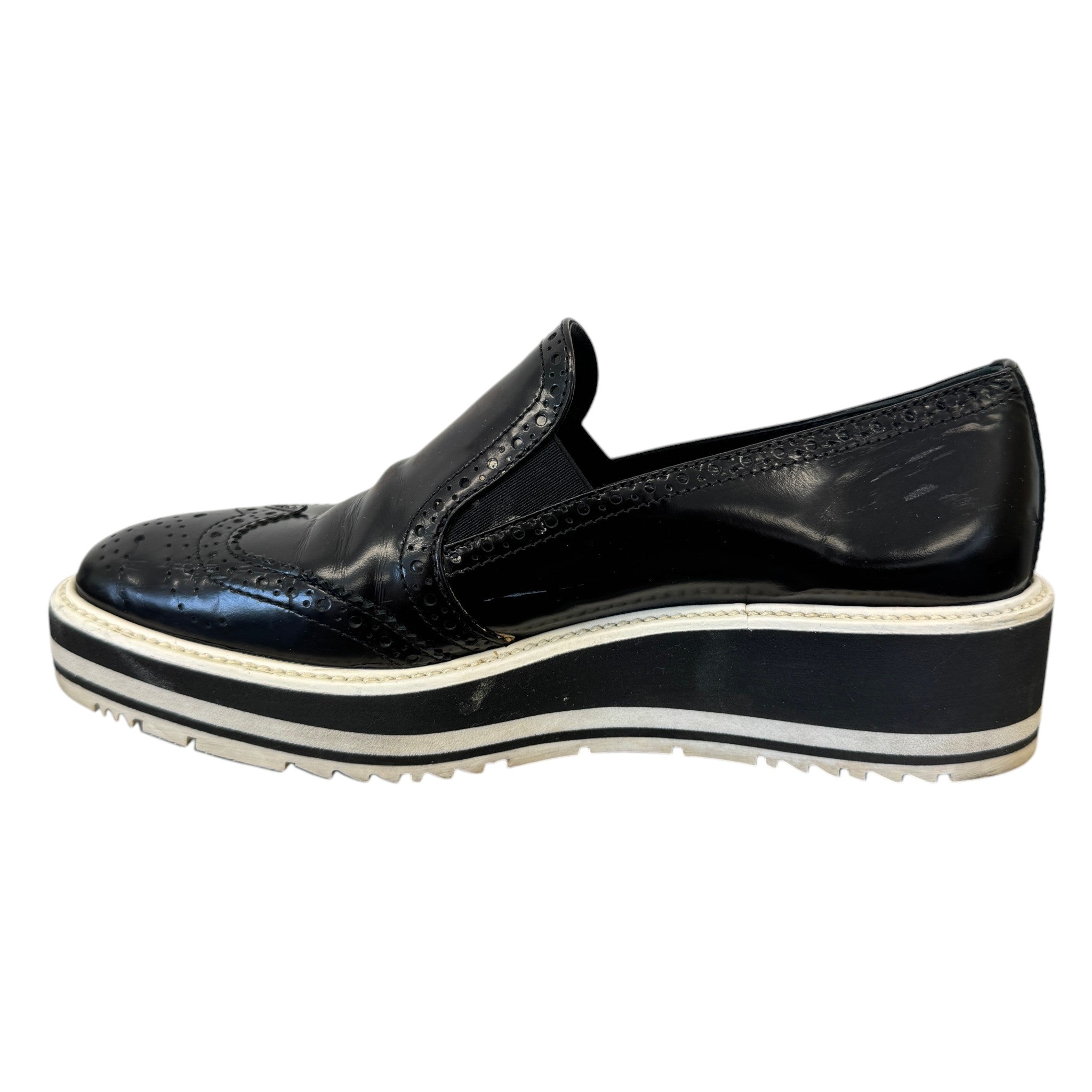 Women's Lasercut Loafers Black Size EU 37 / UK 4