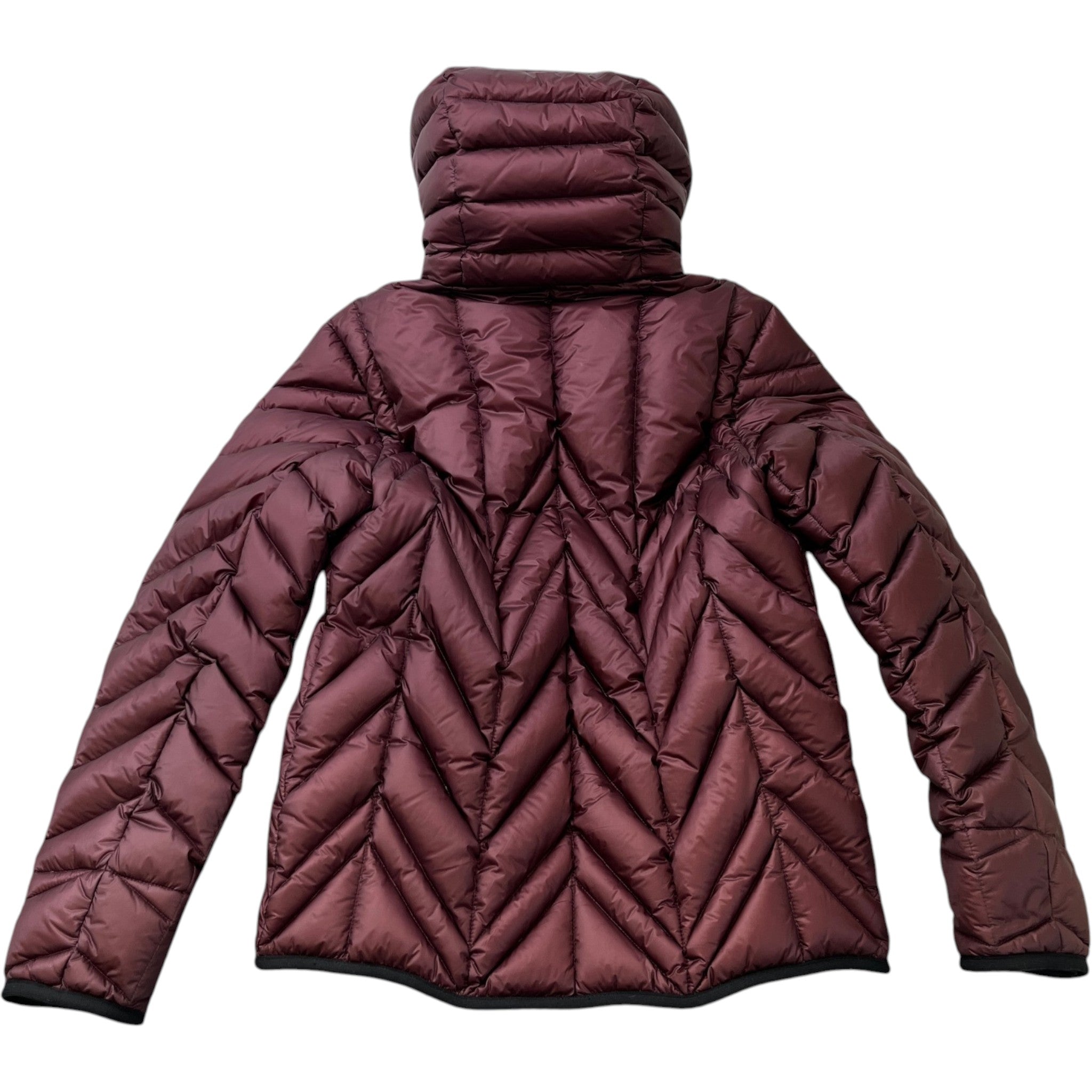 Women's Enrique Down Jacket Burgundy Size 3 / UK 14